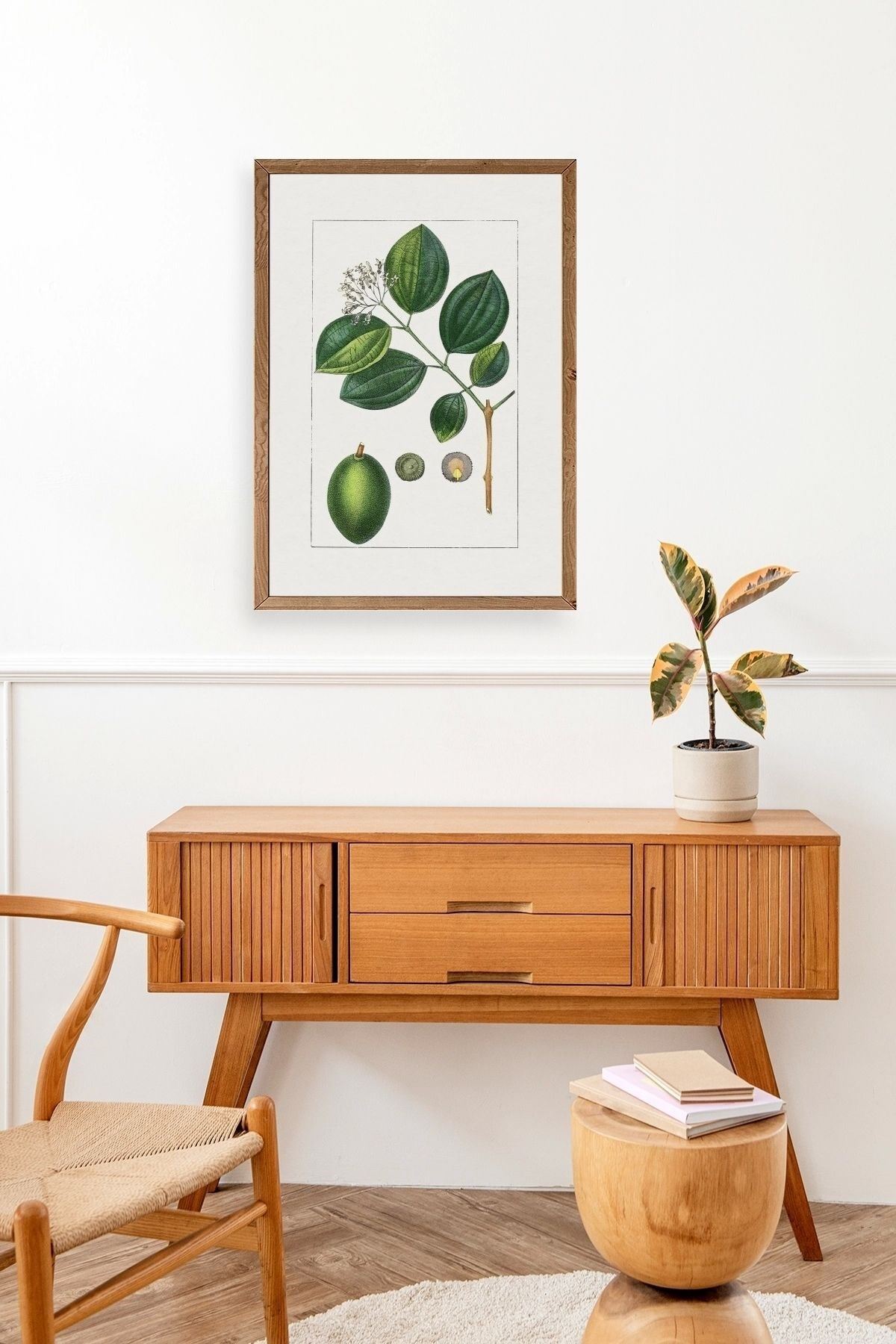 Rosalind Wheeler Ahşap Çerçeveli Tablo 30 x 42