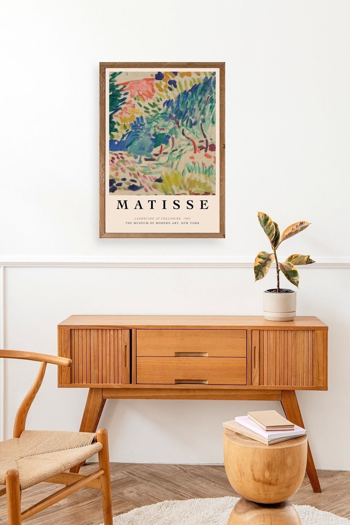 Matisse Ahşap Çerçeveli Tablo 50 x 70