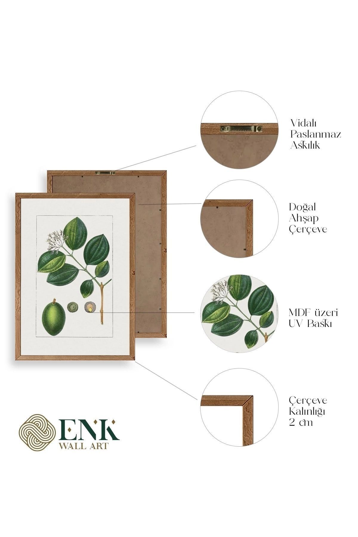 Rosalind Wheeler Ahşap Çerçeveli Tablo 23 x 30