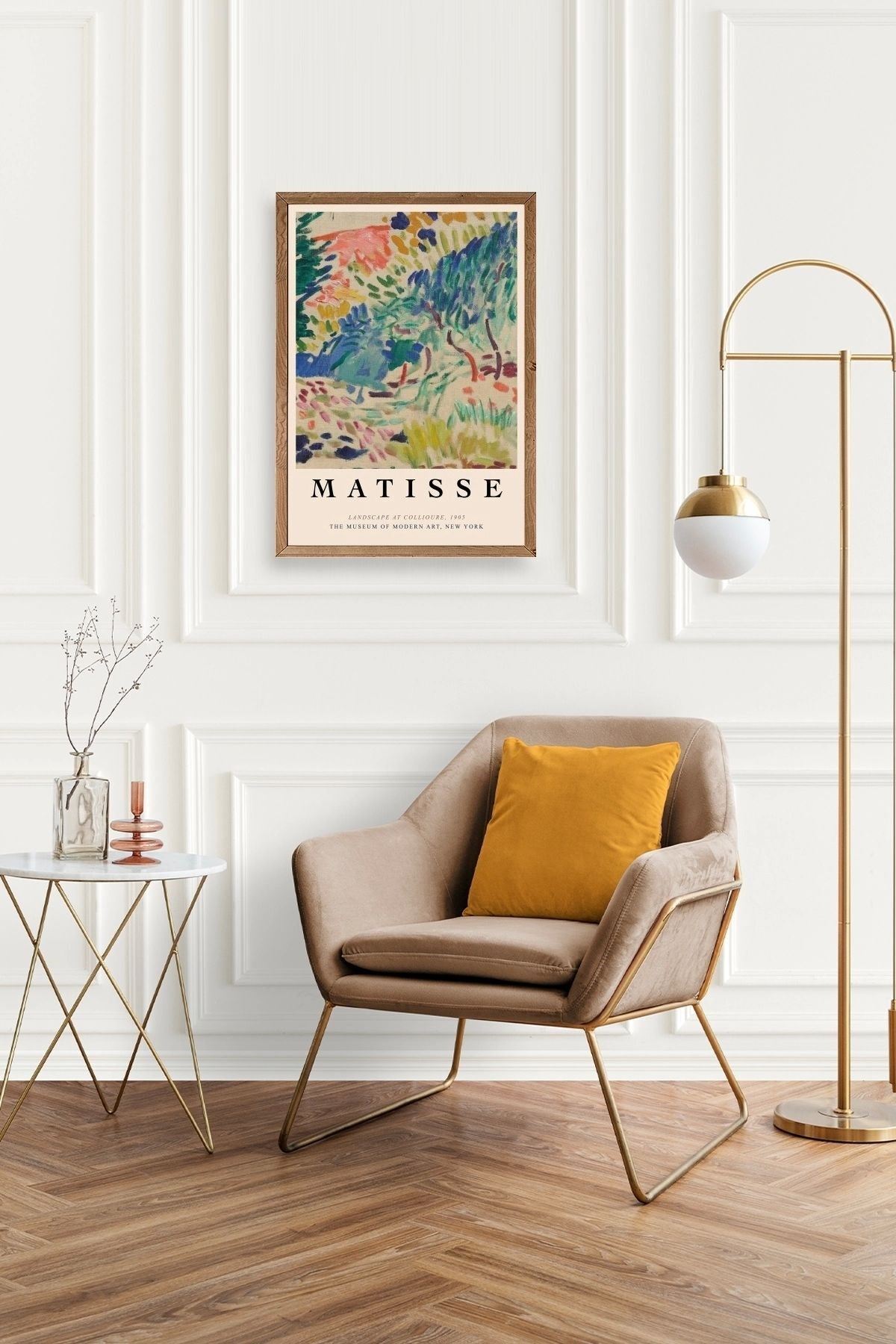 Matisse Ahşap Çerçeveli Tablo 23 x 30