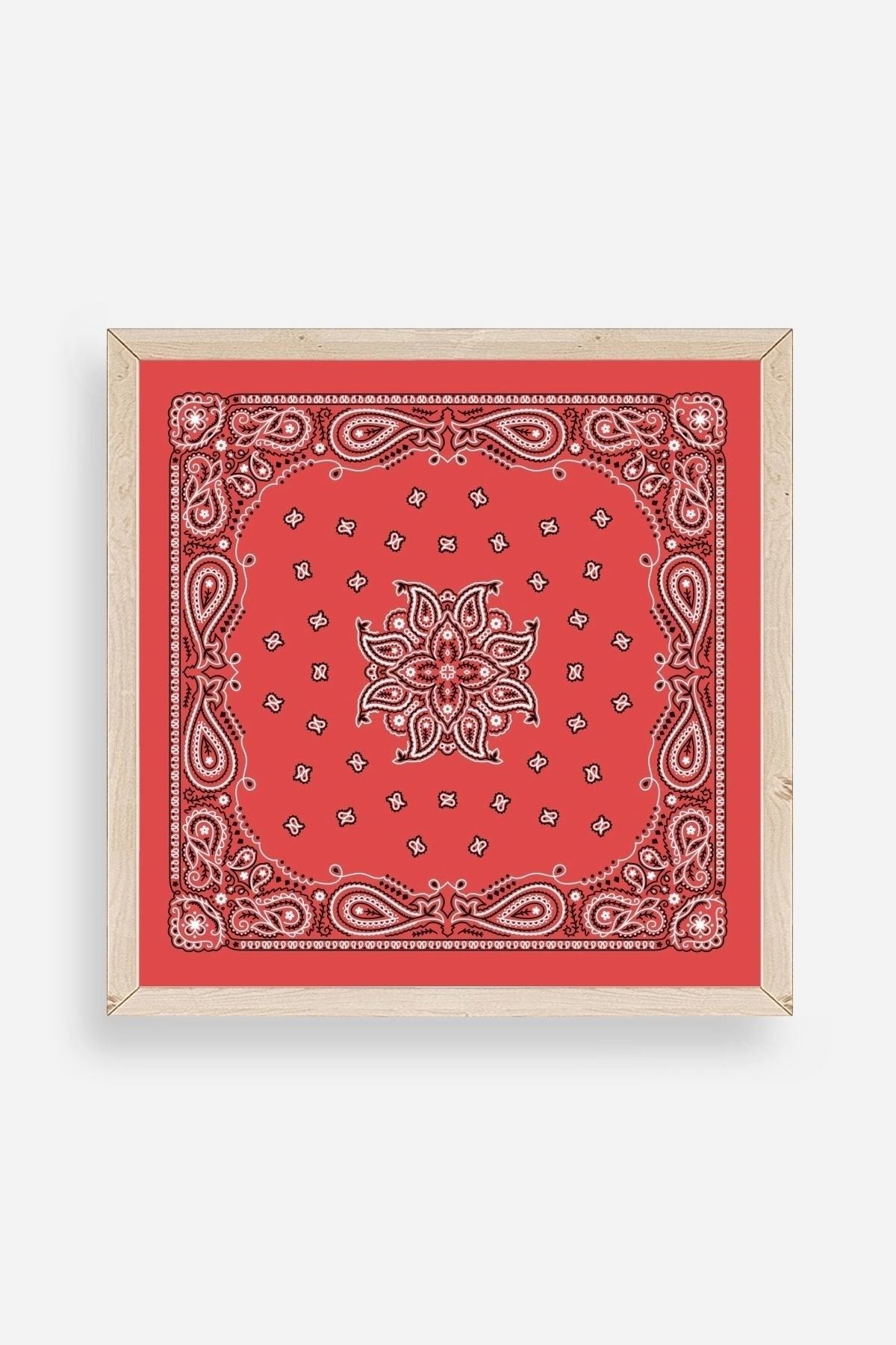 Motif Ahşap Çerçeveli Tablo 23 x 23