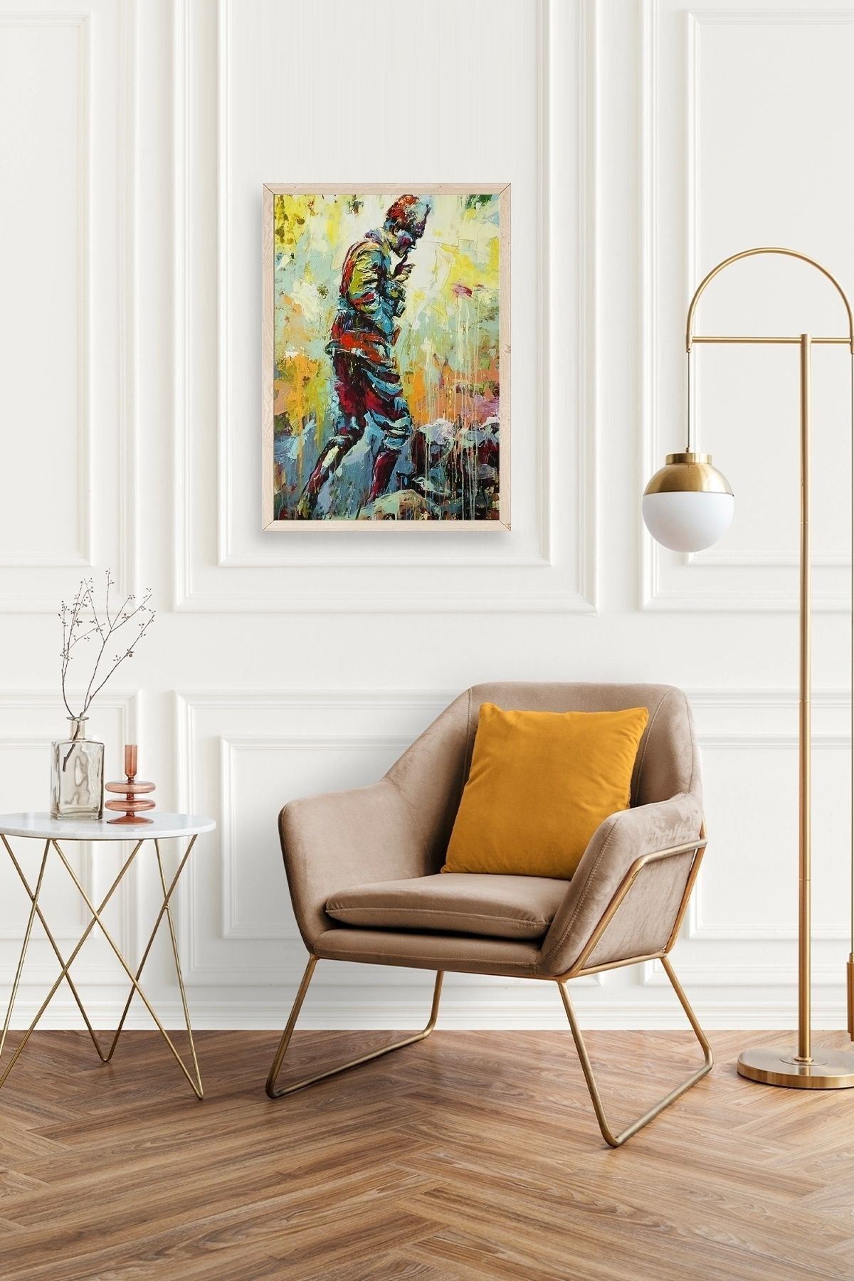 Atatürk Ahşap Çerçeveli Tablo 17 x 23