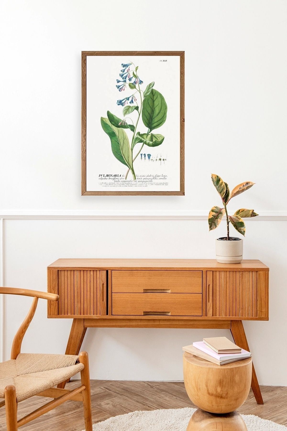 Pvlmonarla Ahşap Çerçeveli Tablo 50 x 70