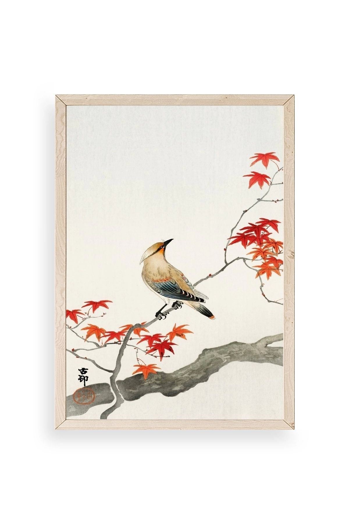 Floral Eclectic Ahşap Çerçeveli Tablo 30 x 42