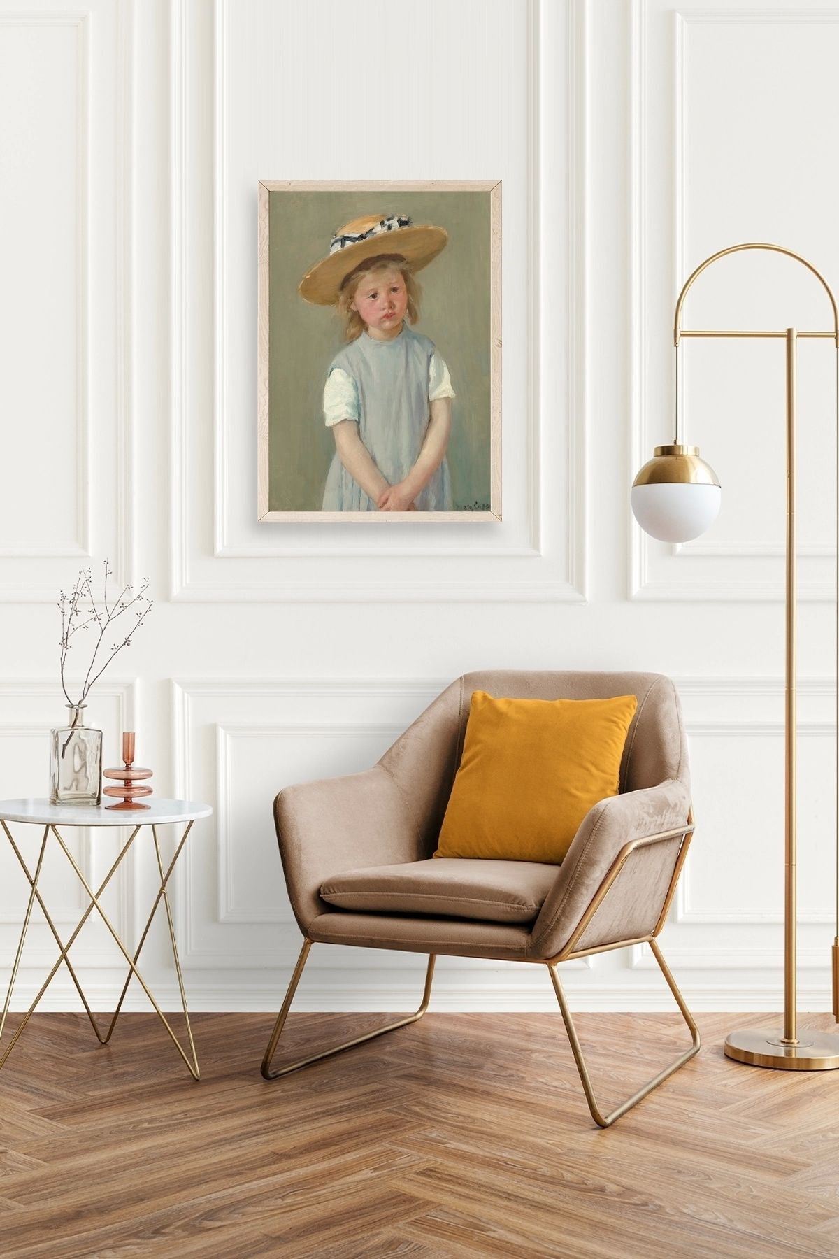 Cassatt Ahşap Çerçeveli Tablo 23 x 30