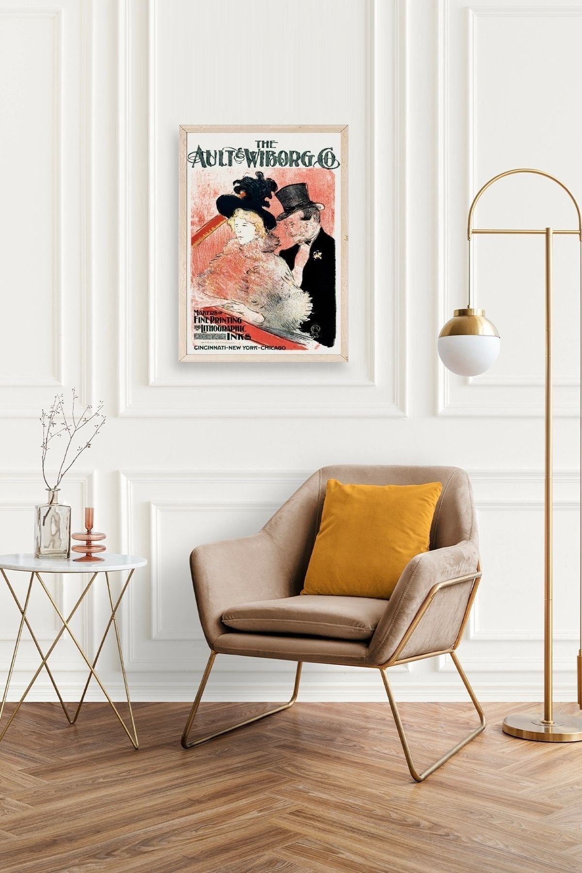 Ault Wiborg Ahşap Çerçeveli Tablo 23 x 30