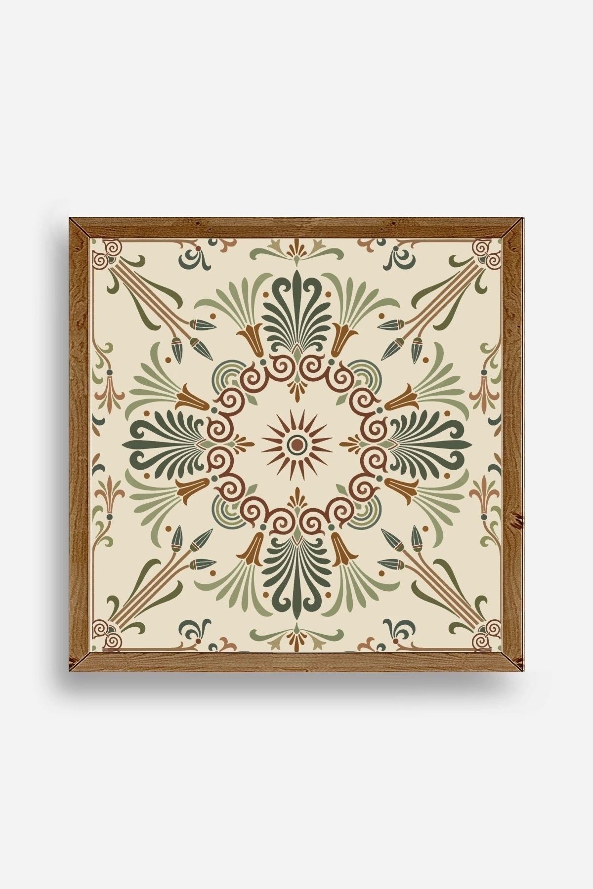 Motif Ahşap Çerçeveli Tablo 50 x 50