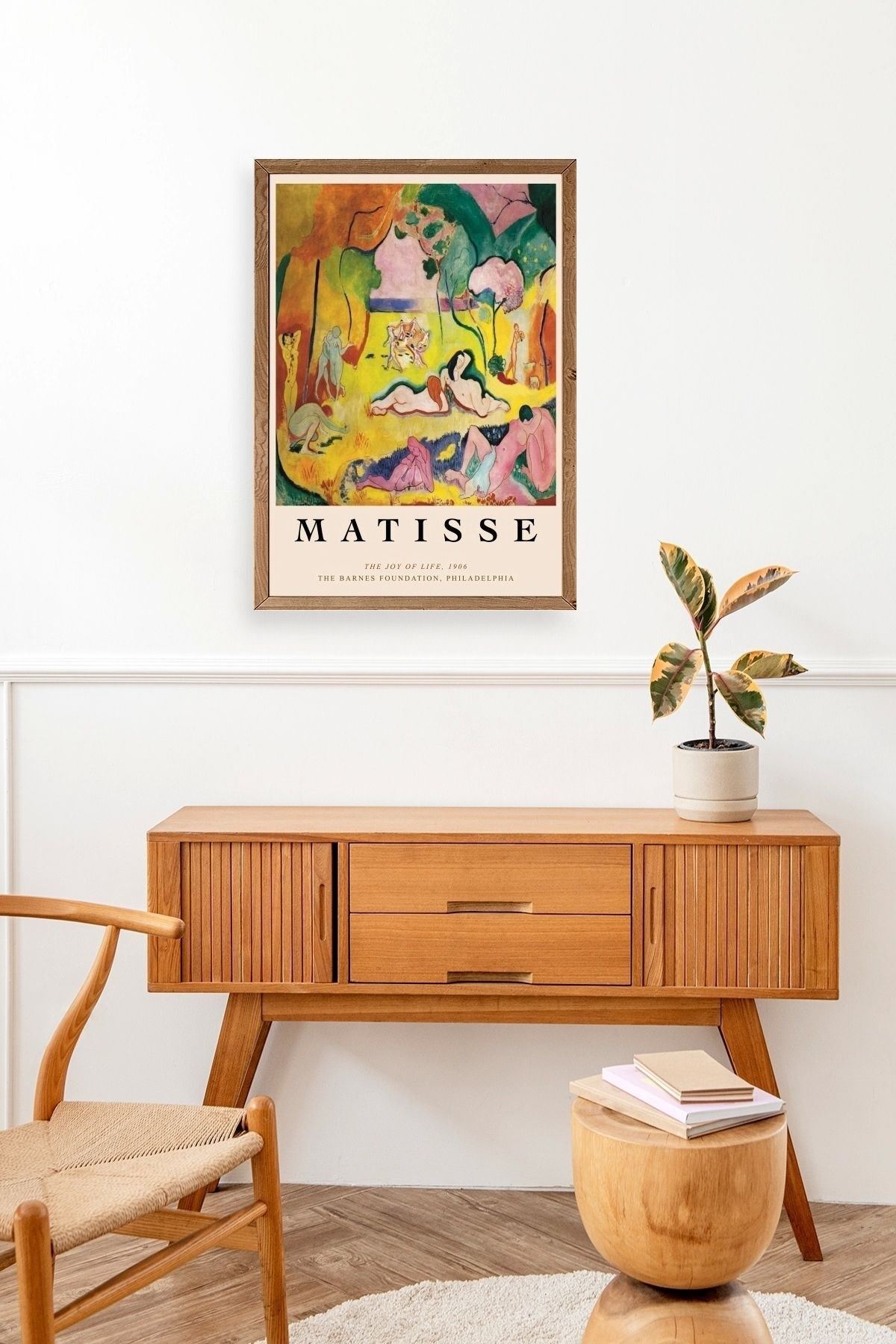 Matisse Ahşap Çerçeveli Tablo 23 x 30