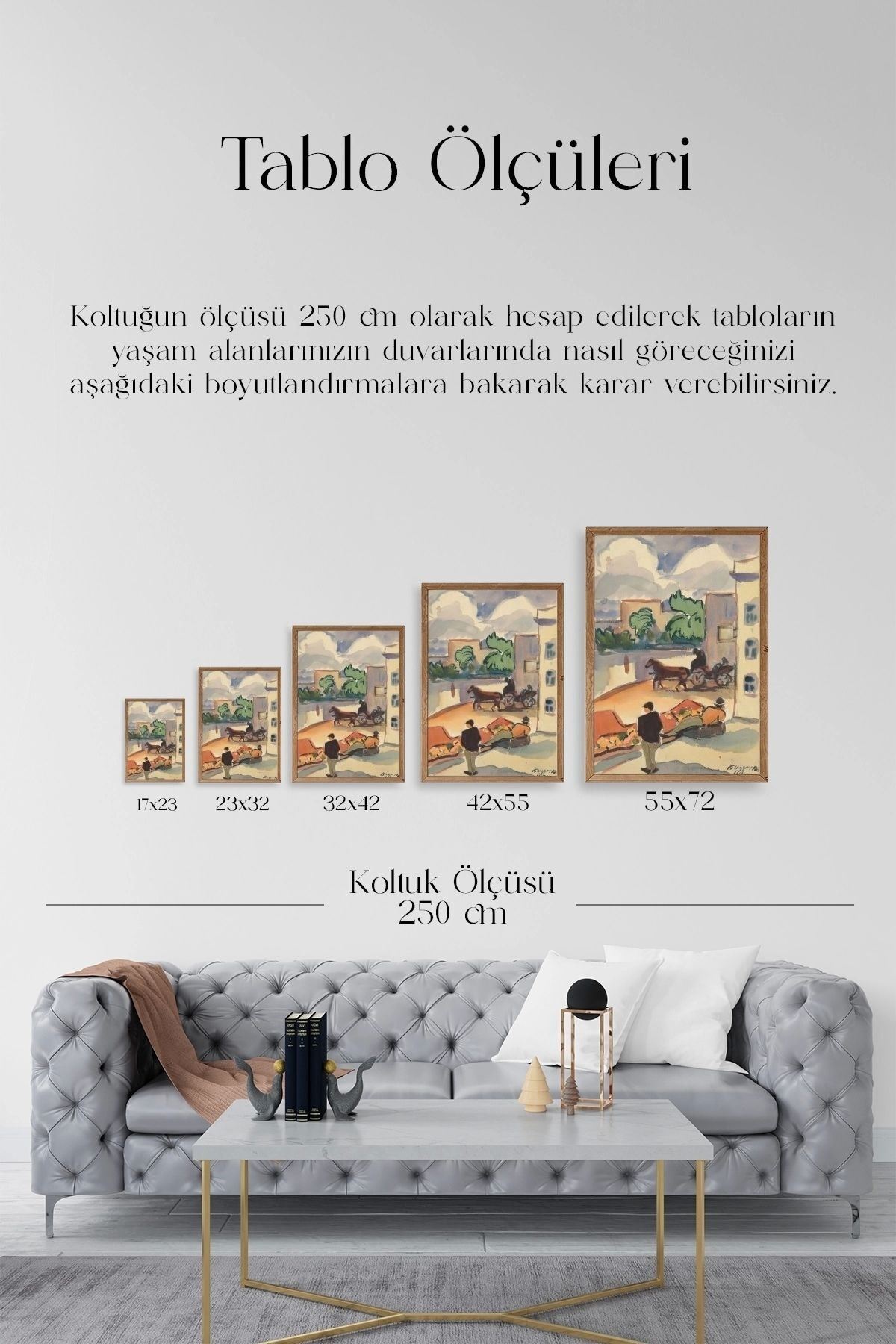 Zolo Palugyay Ahşap Çerçeveli Tablo 17 x 23