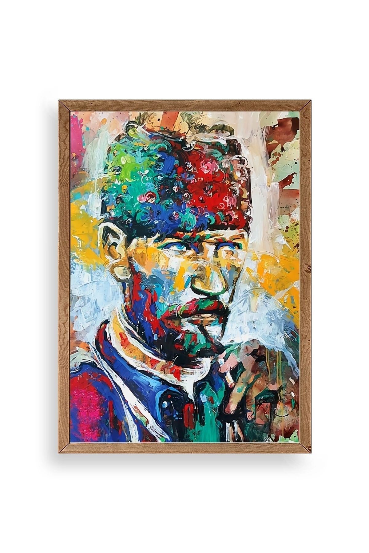 Atatürk Ahşap Çerçeveli Tablo 23 x 30