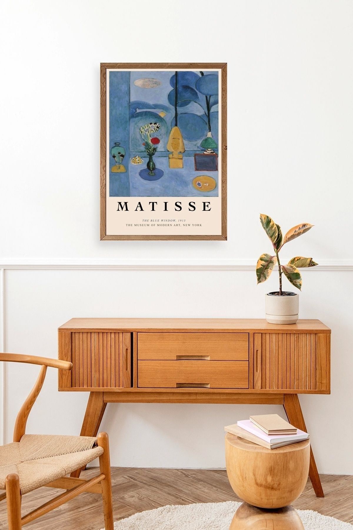 Matisse Ahşap Çerçeveli Tablo 50 x 70