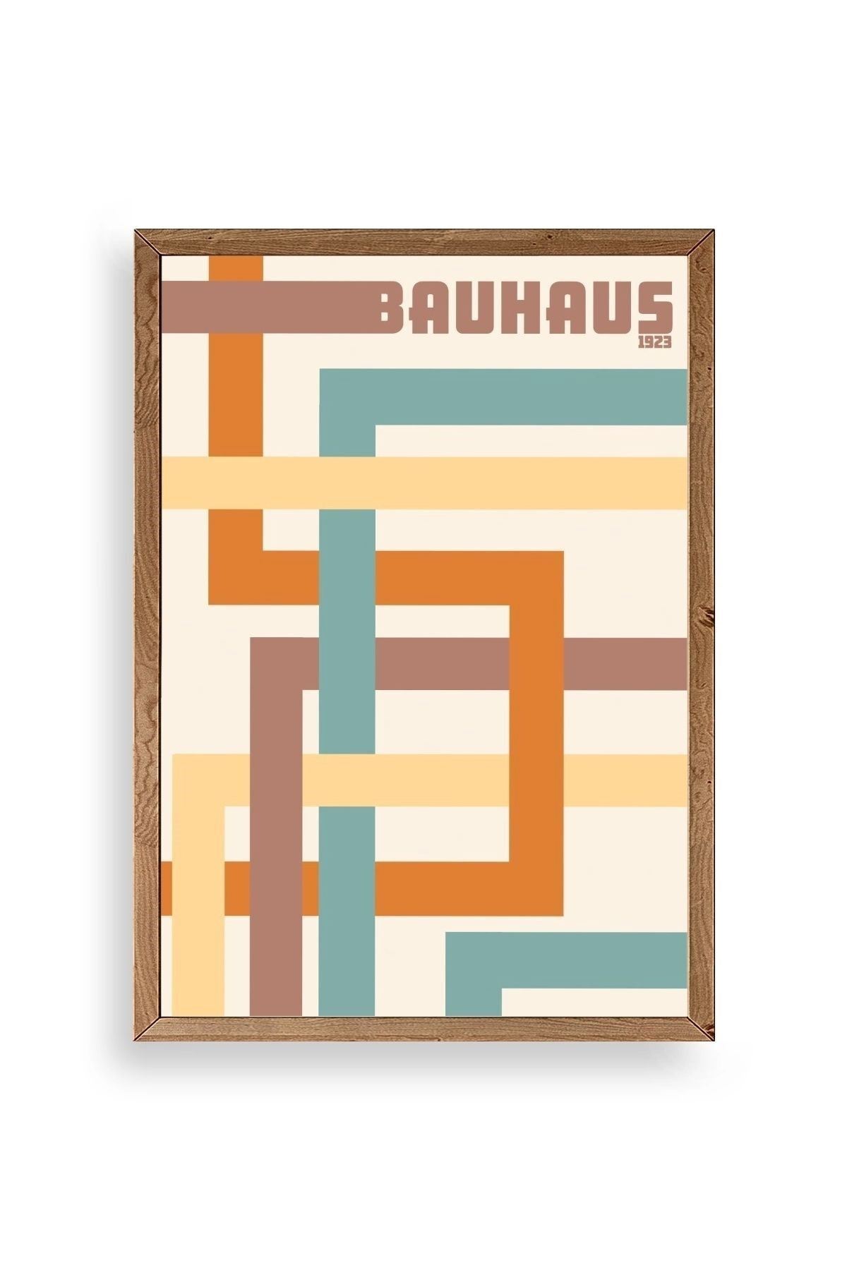Bauhaus Ahşap Çerçeveli Tablo 50 x 70