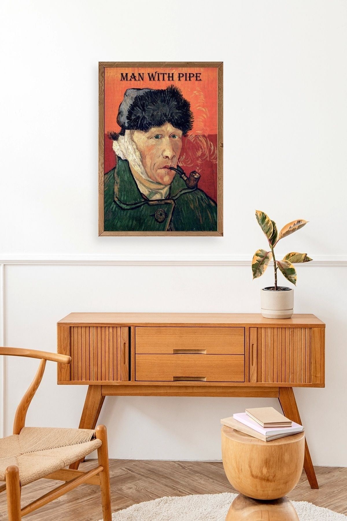 Van Gogh Ahşap Çerçeveli Tablo 50 x 70