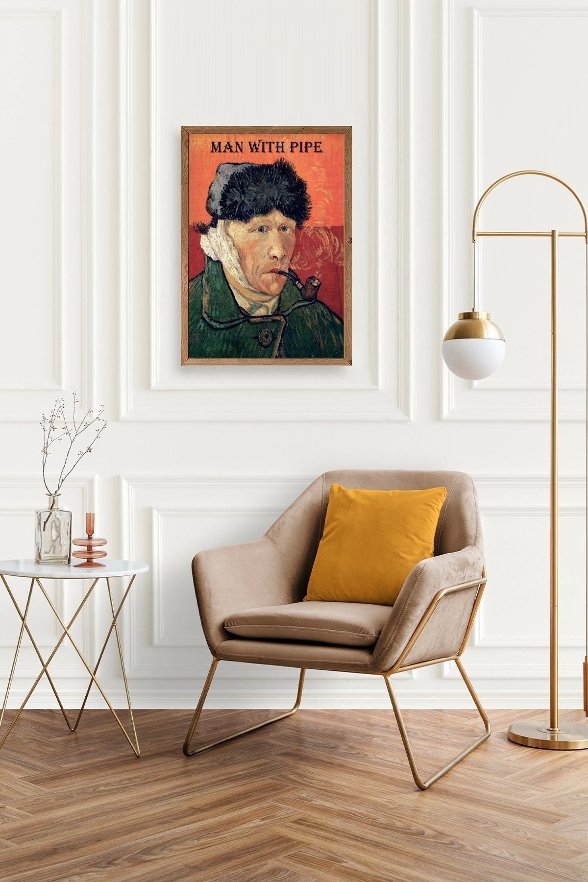 Van Gogh Ahşap Çerçeveli Tablo 17 x 23