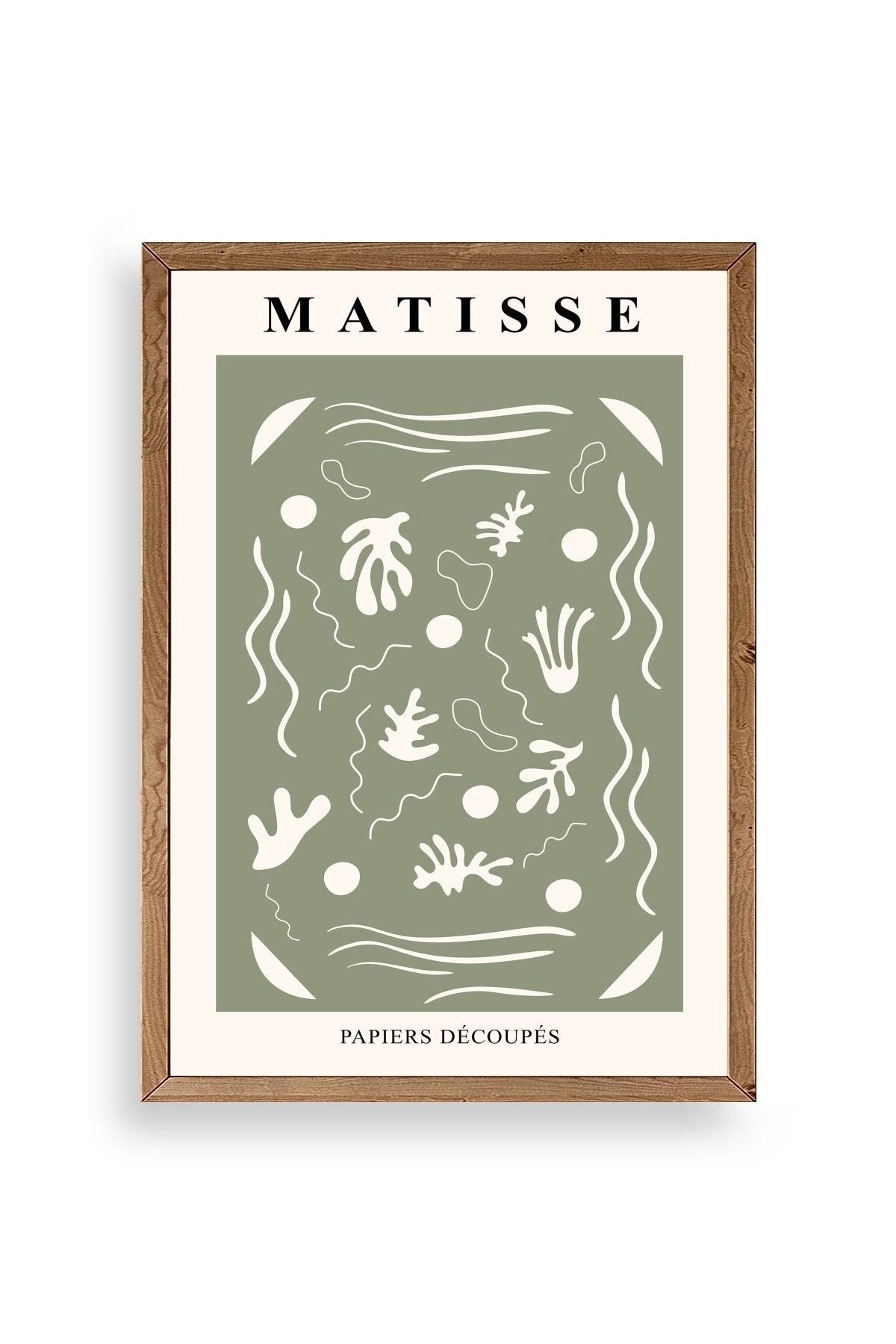 Henri Matisse Ahşap Çerçeveli Tablo 50 x 70