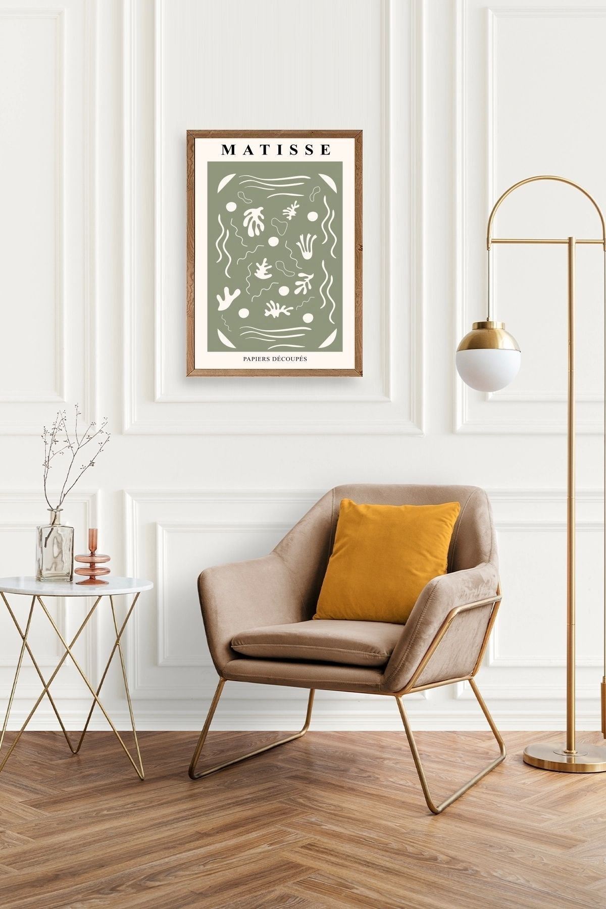 Henri Matisse Ahşap Çerçeveli Tablo 50 x 70