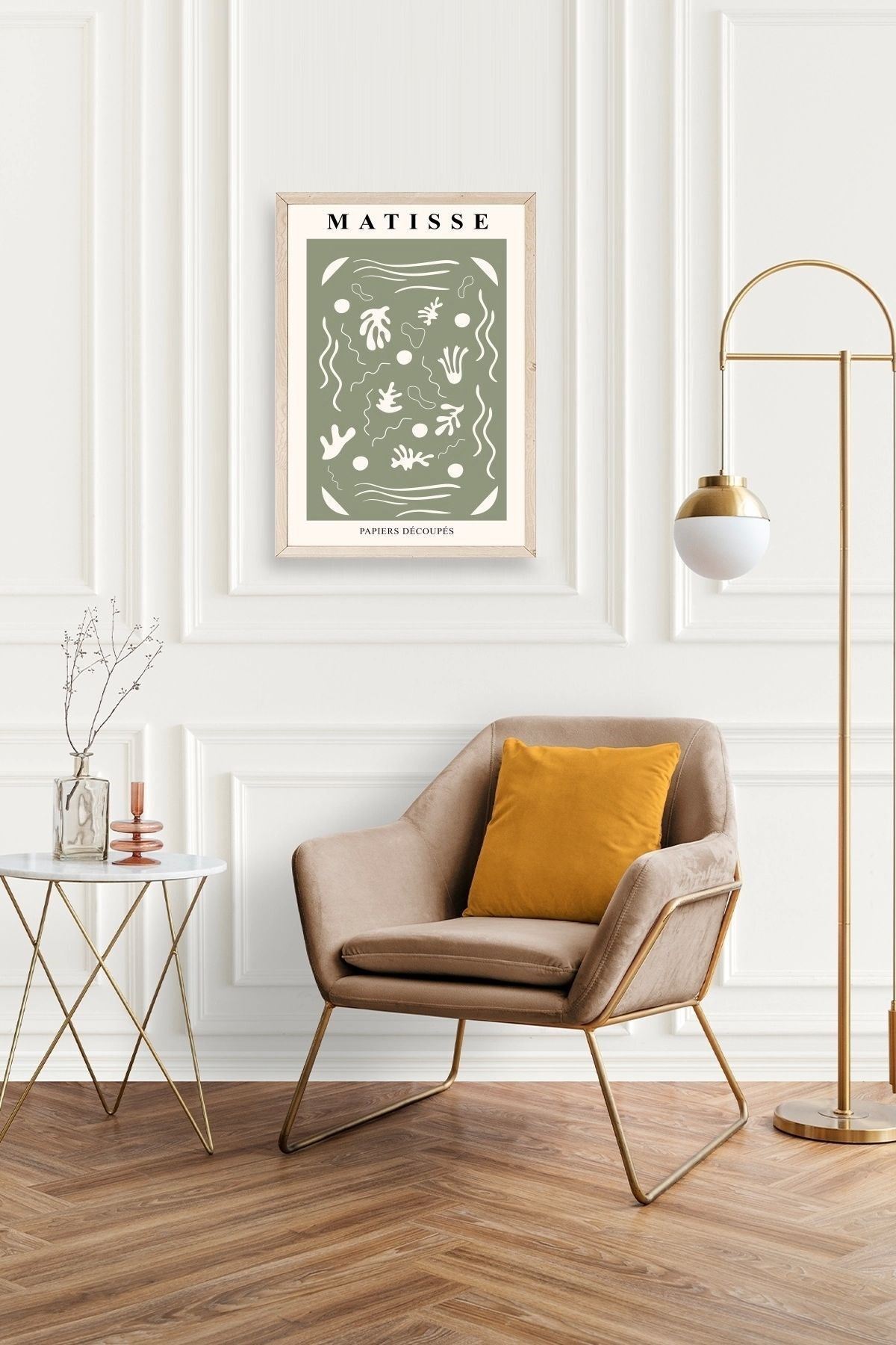 Henri Matisse Ahşap Çerçeveli Tablo 30 x 42