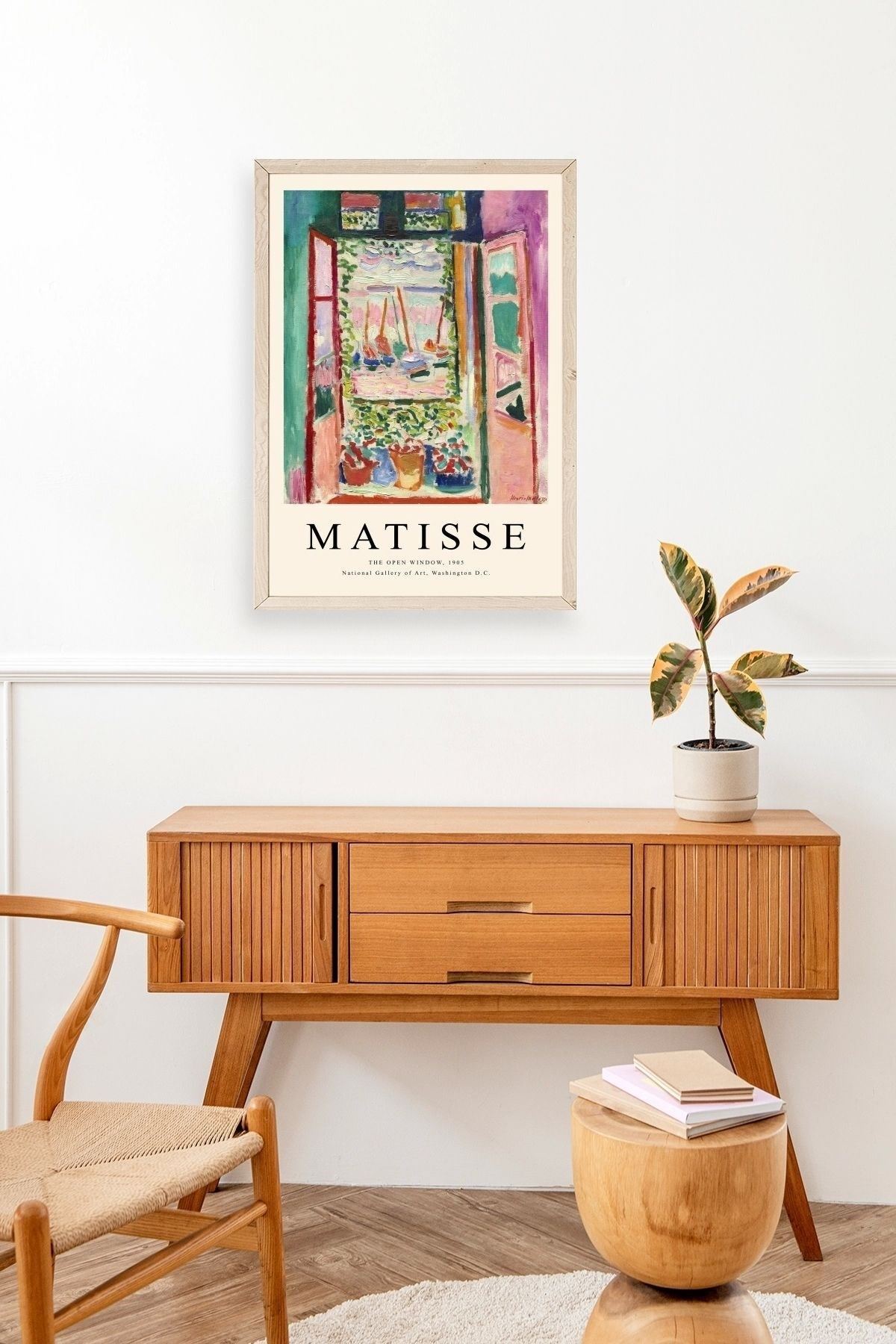 Matisse Ahşap Çerçeveli Tablo 17 x 23