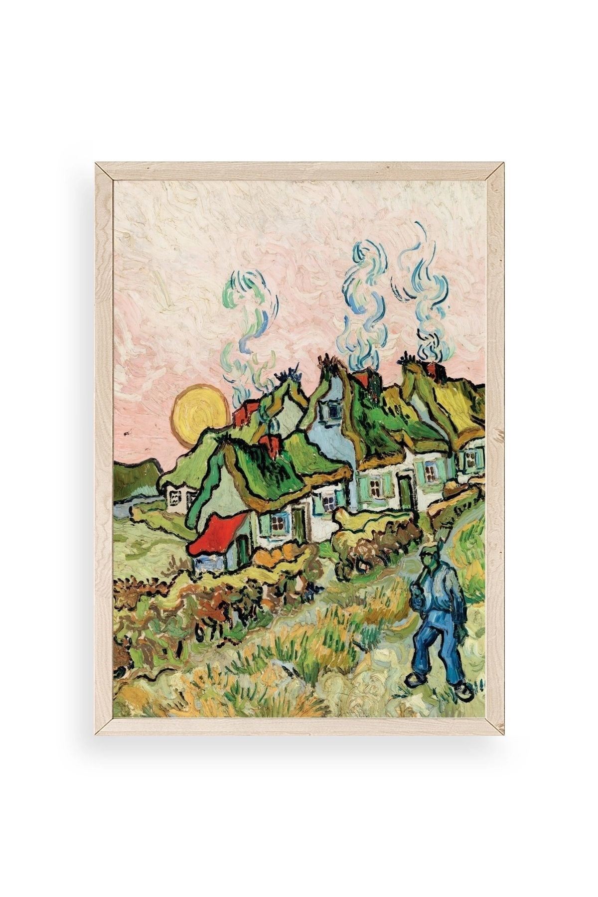 Picasso Ahşap Çerçeveli Tablo 30 x 42