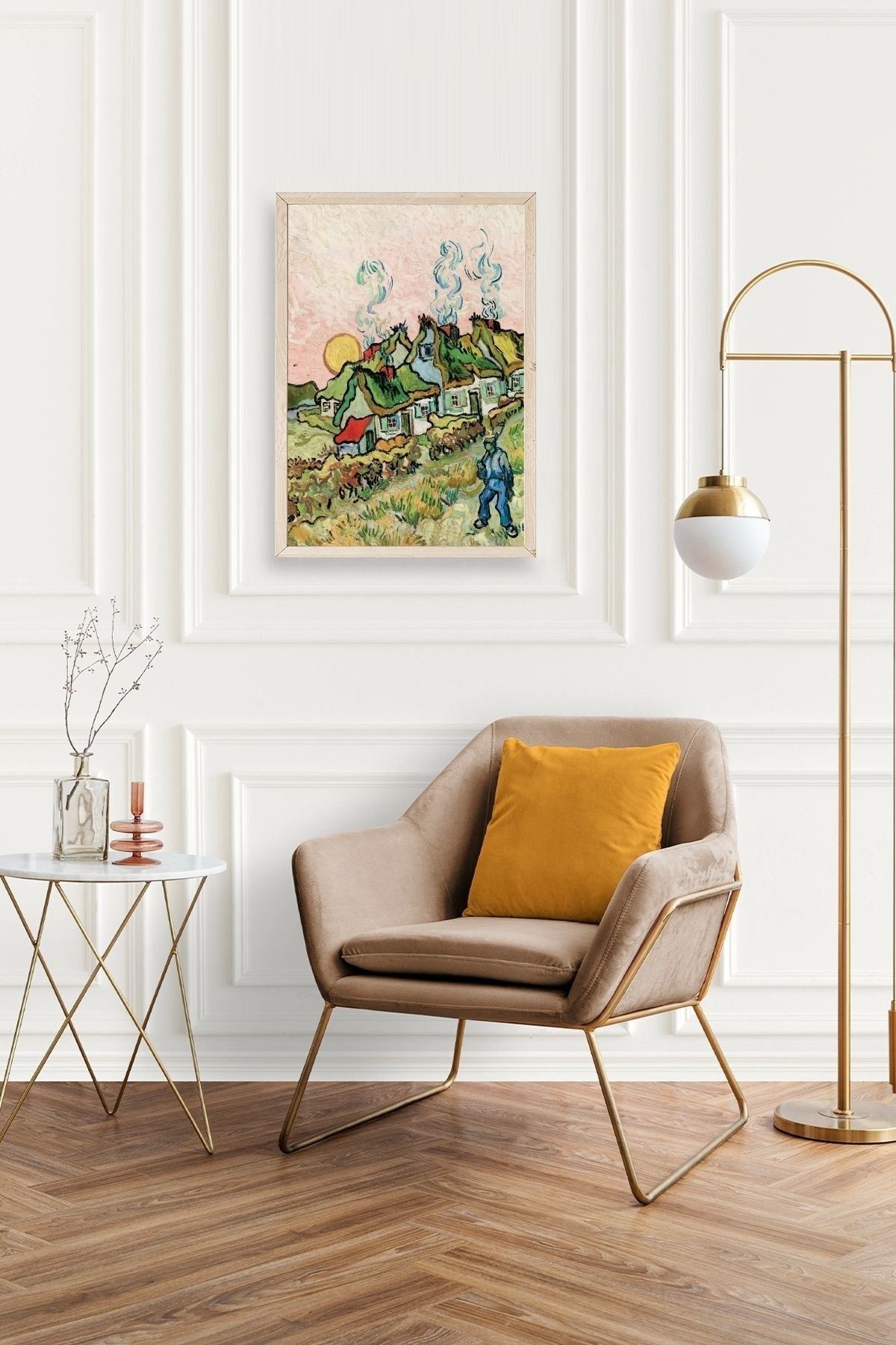 Picasso Ahşap Çerçeveli Tablo 50 x 70