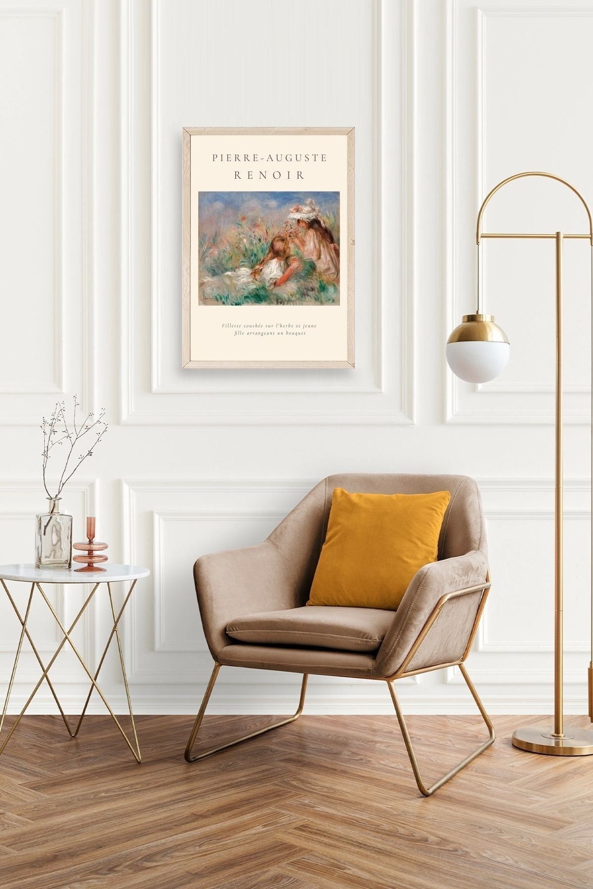 Pierre-Aguste Renoir Ahşap Çerçeveli Tablo 23 x 30