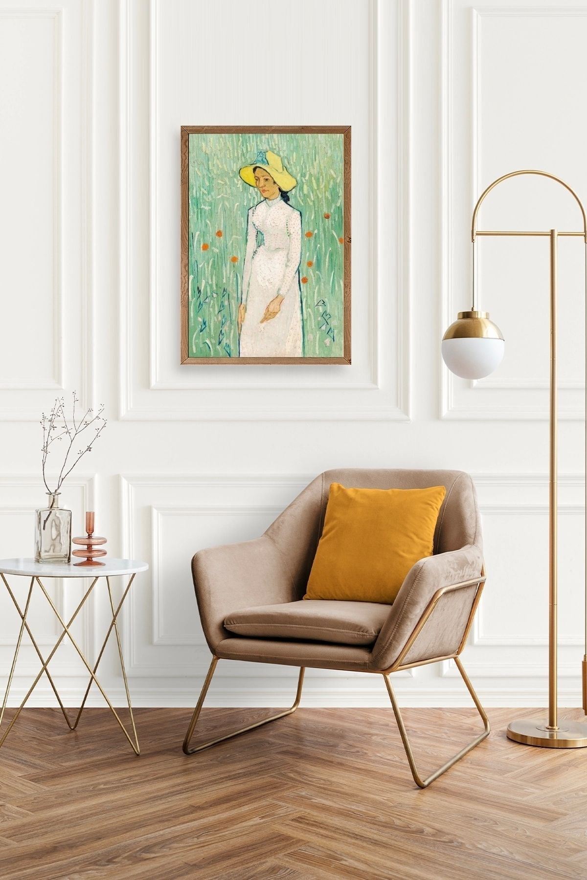 Van Gogh Ahşap Çerçeveli Tablo 50 x 70