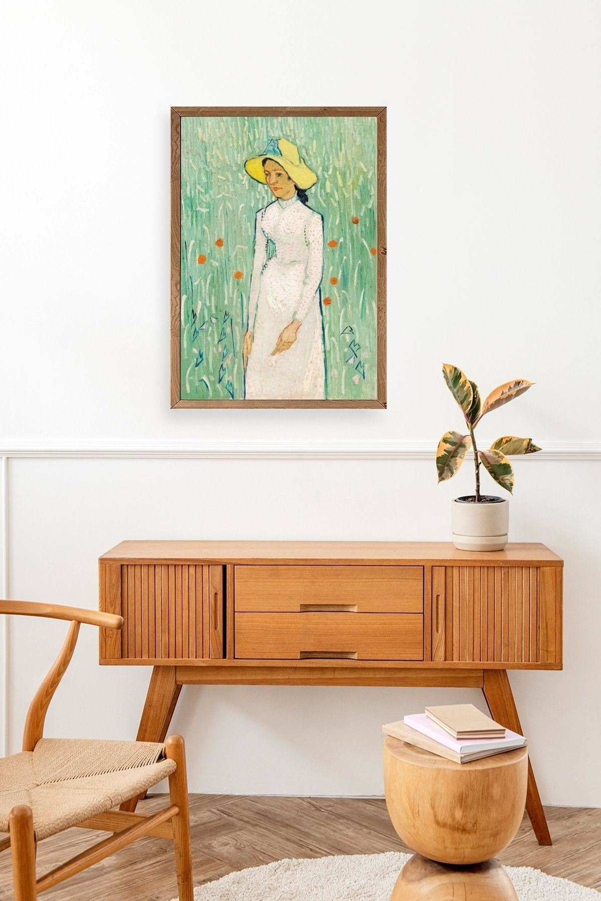 Van Gogh Ahşap Çerçeveli Tablo 50 x 70