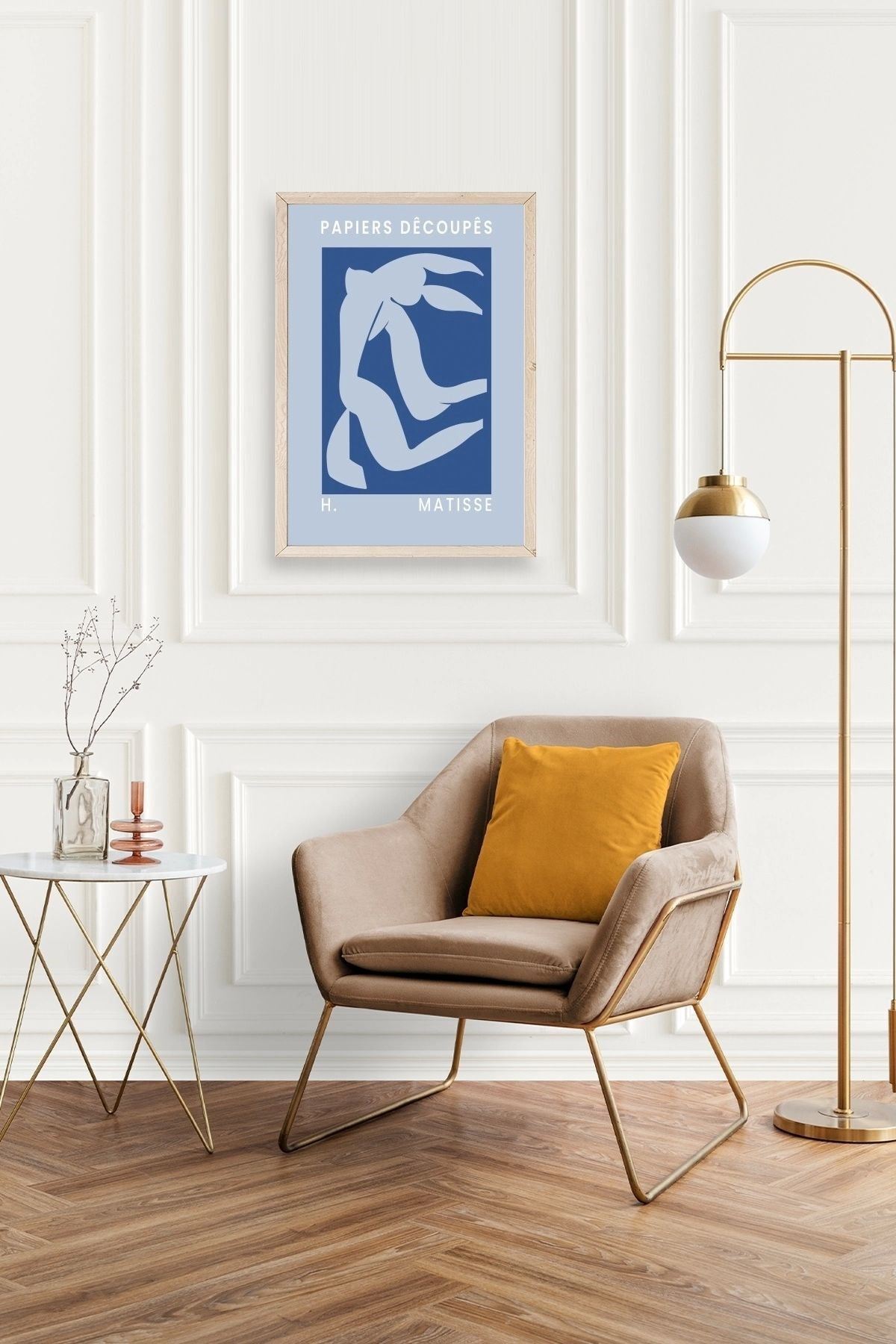 Henri Matisse Ahşap Çerçeveli Tablo 30 x 42