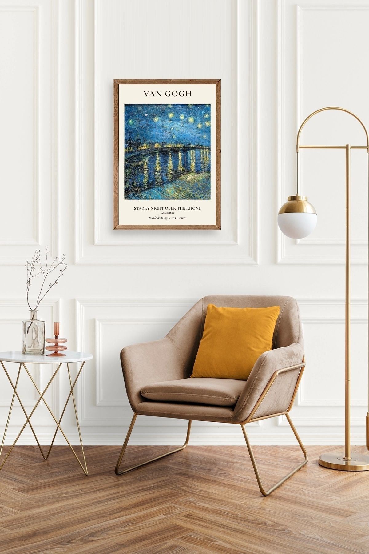 Van Gogh Ahşap Çerçeveli Tablo 30 x 42