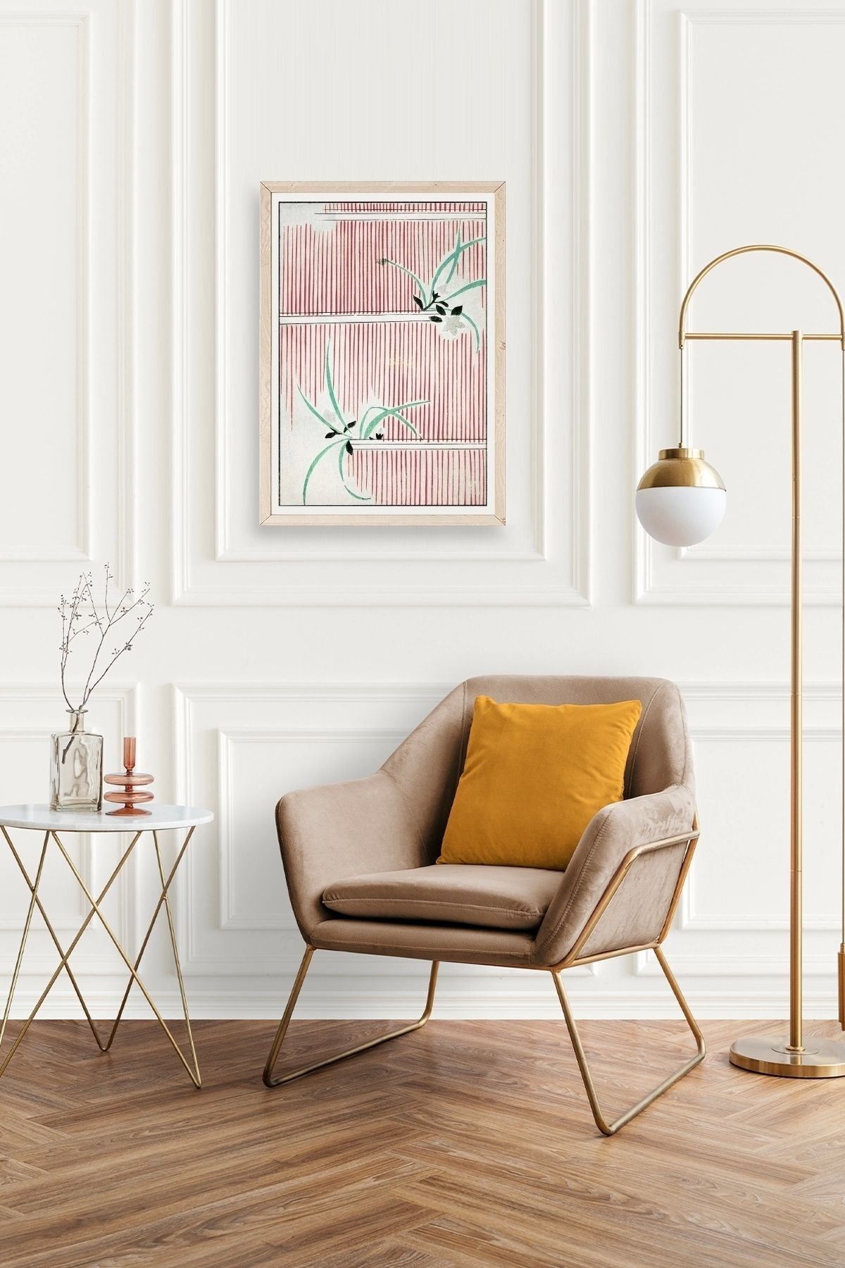 Henri Matisse Monet Ahşap Çerçeveli Tablo 50 x 70