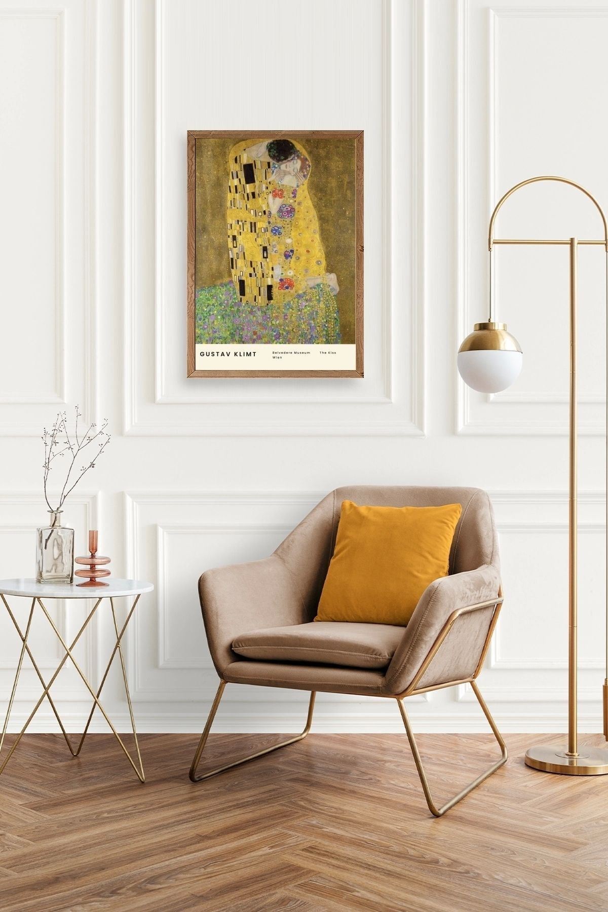 Gustav Klimt Ahşap Çerçeveli Tablo 30 x 42