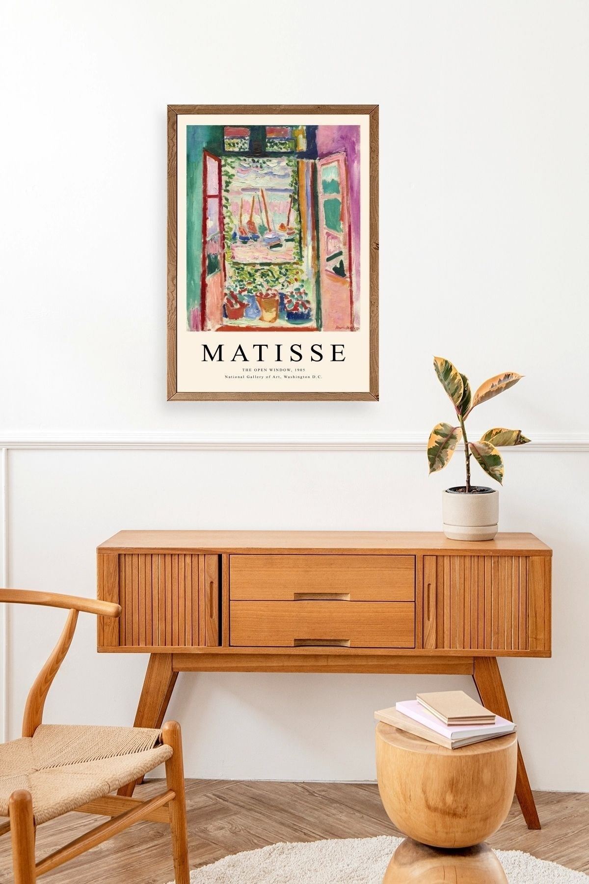 Matisse Ahşap Çerçeveli Tablo 17 x 23