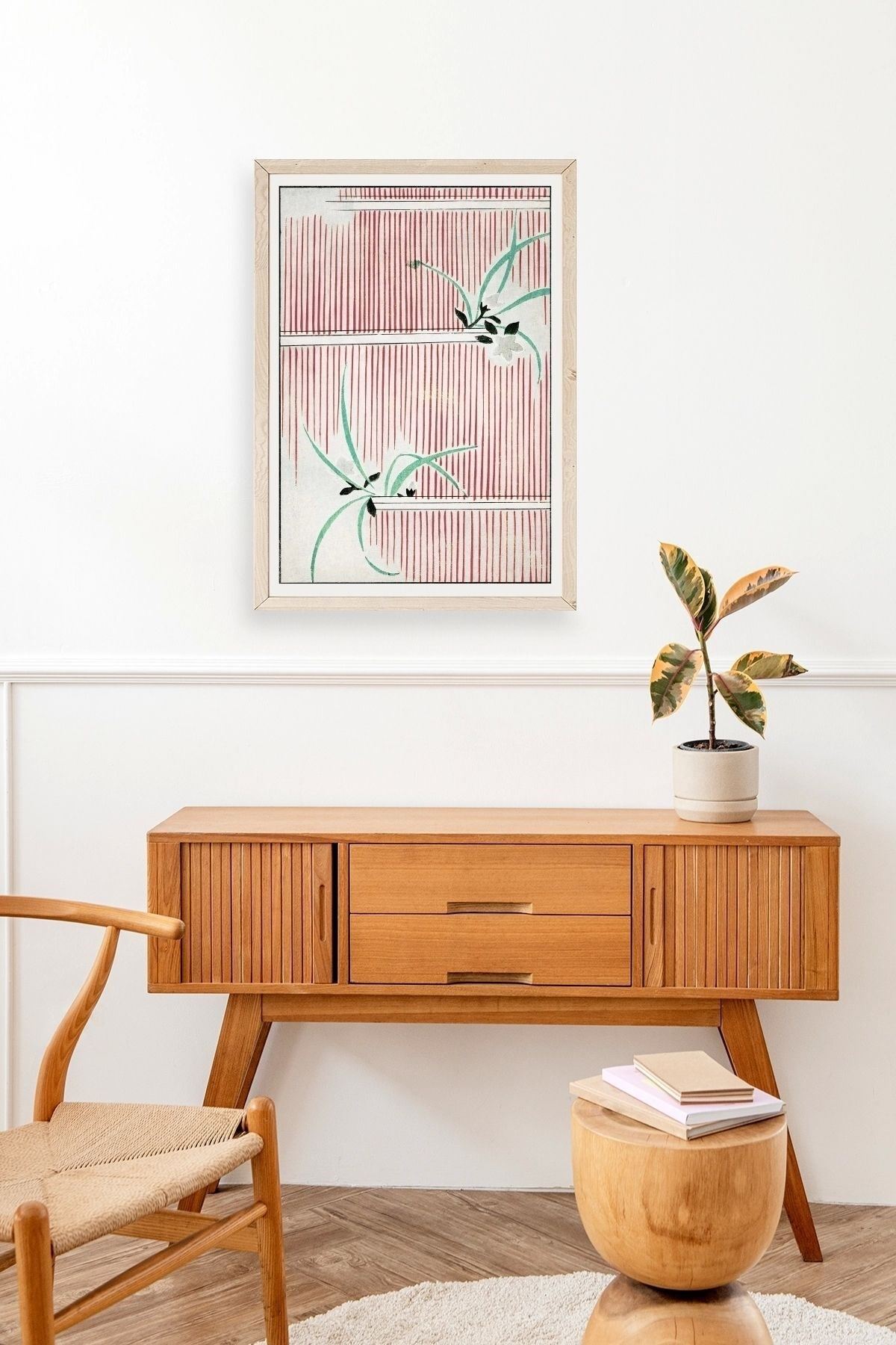 Henri Matisse Monet Ahşap Çerçeveli Tablo 30 x 42