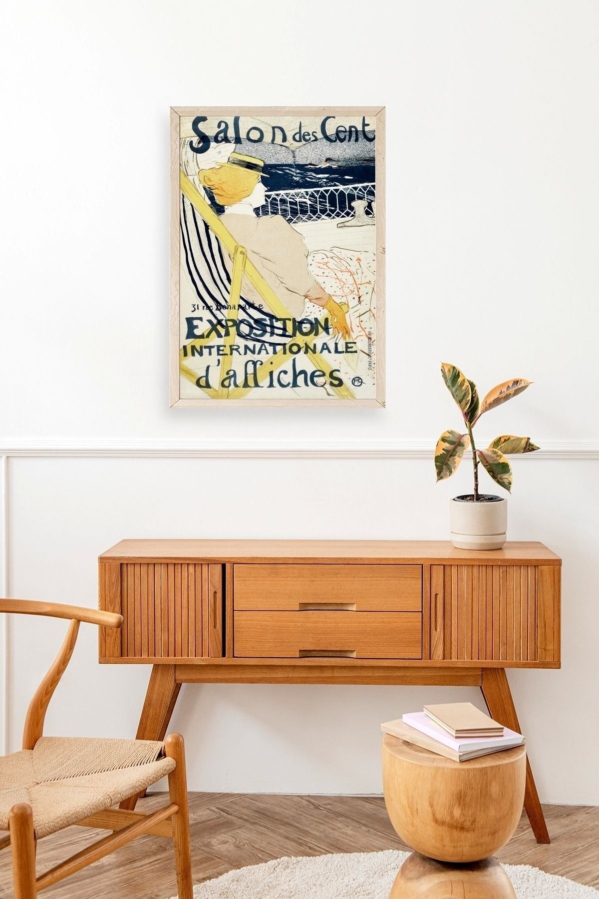 Henri Toulouse-Lautrec Ahşap Çerçeveli Tablo 23 x 30