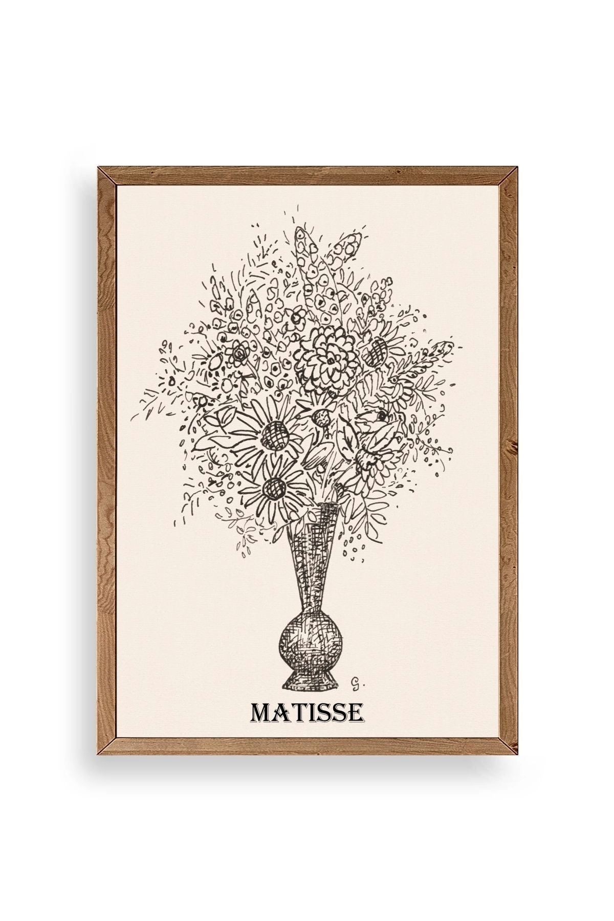 Matisse Ahşap Çerçeveli Tablo 30 x 42