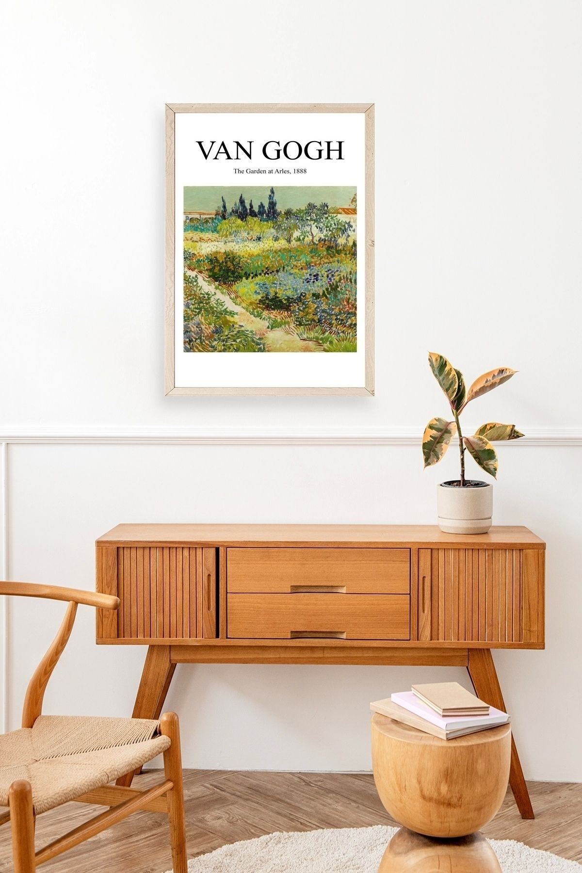 Van Gogh Ahşap Çerçeveli Tablo 17 x 23