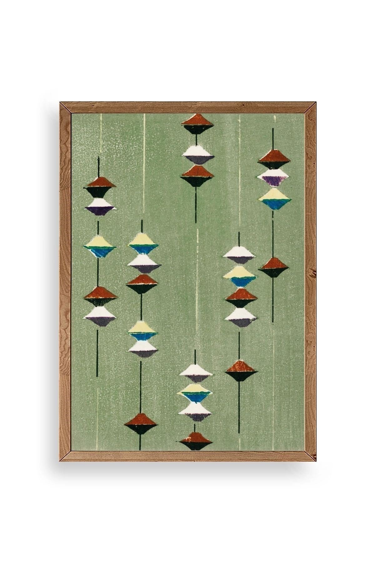 Furuya Korin Ahşap Çerçeveli Tablo 30 x 42