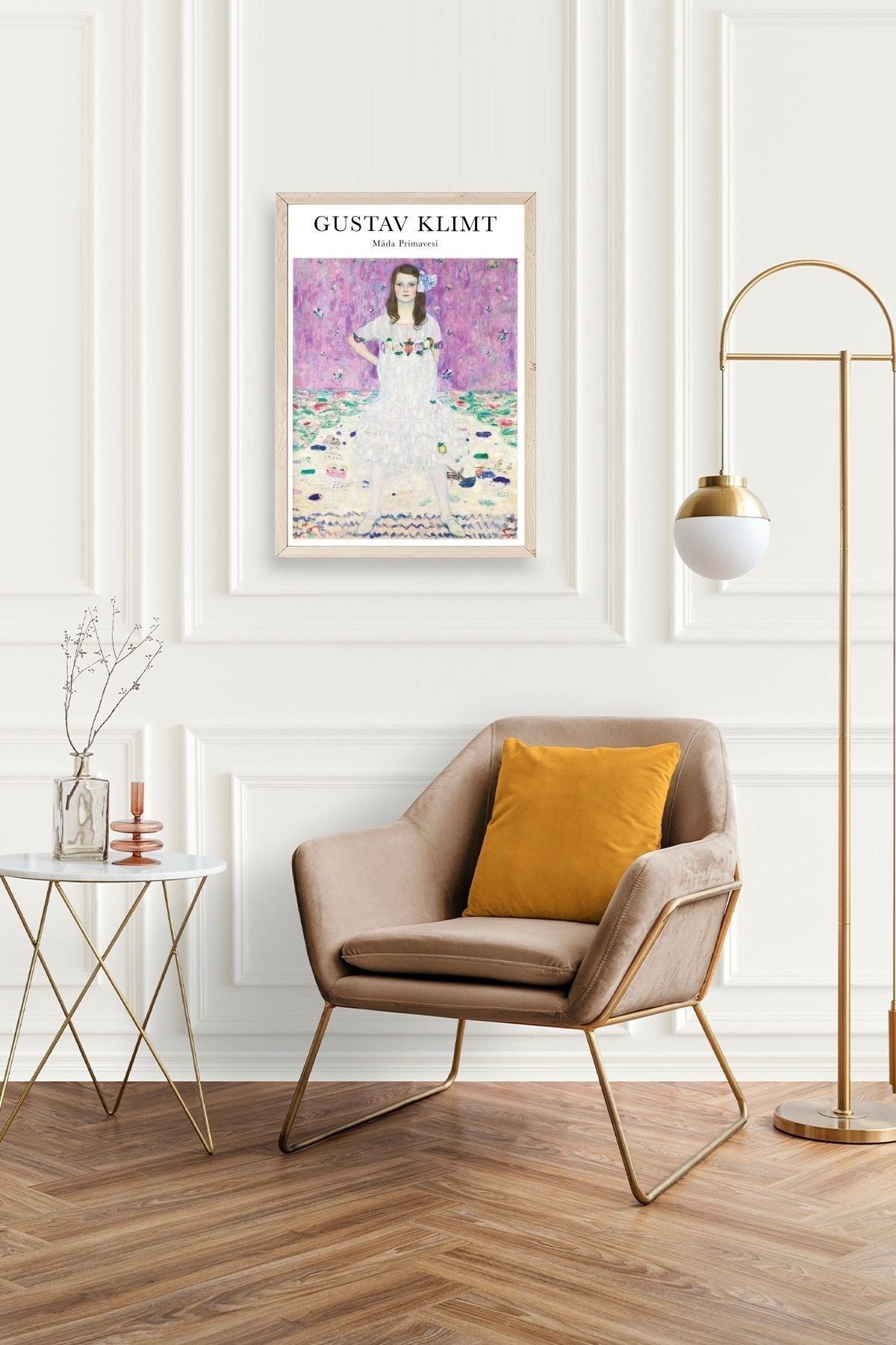 Gustav Klimt Ahşap Çerçeveli Tablo 30 x 42