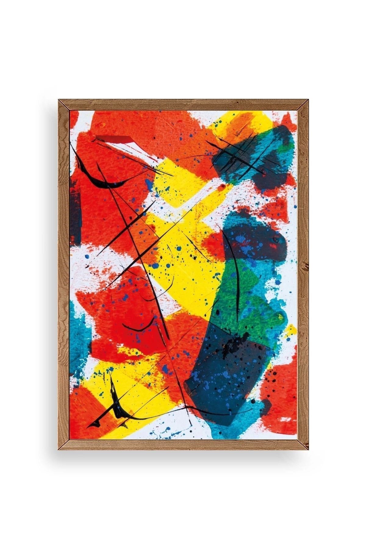 Mordern Ahşap Çerçeveli Tablo 50 x 70