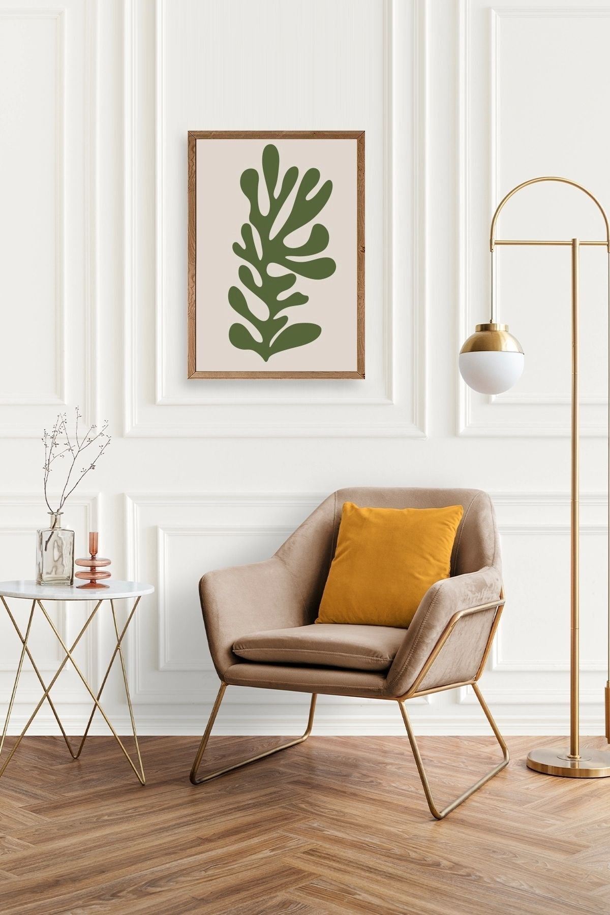 Matisse Ahşap Çerçeveli Tablo 50 x 70