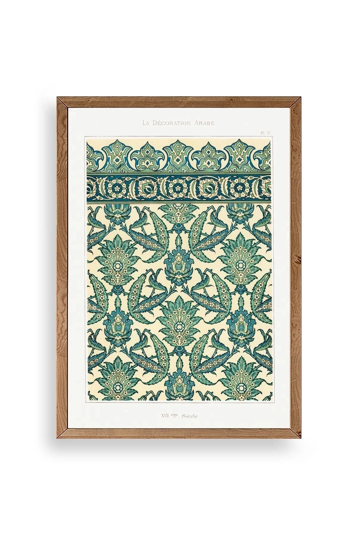 Sieele Ahşap Çerçeveli Tablo 23 x 30