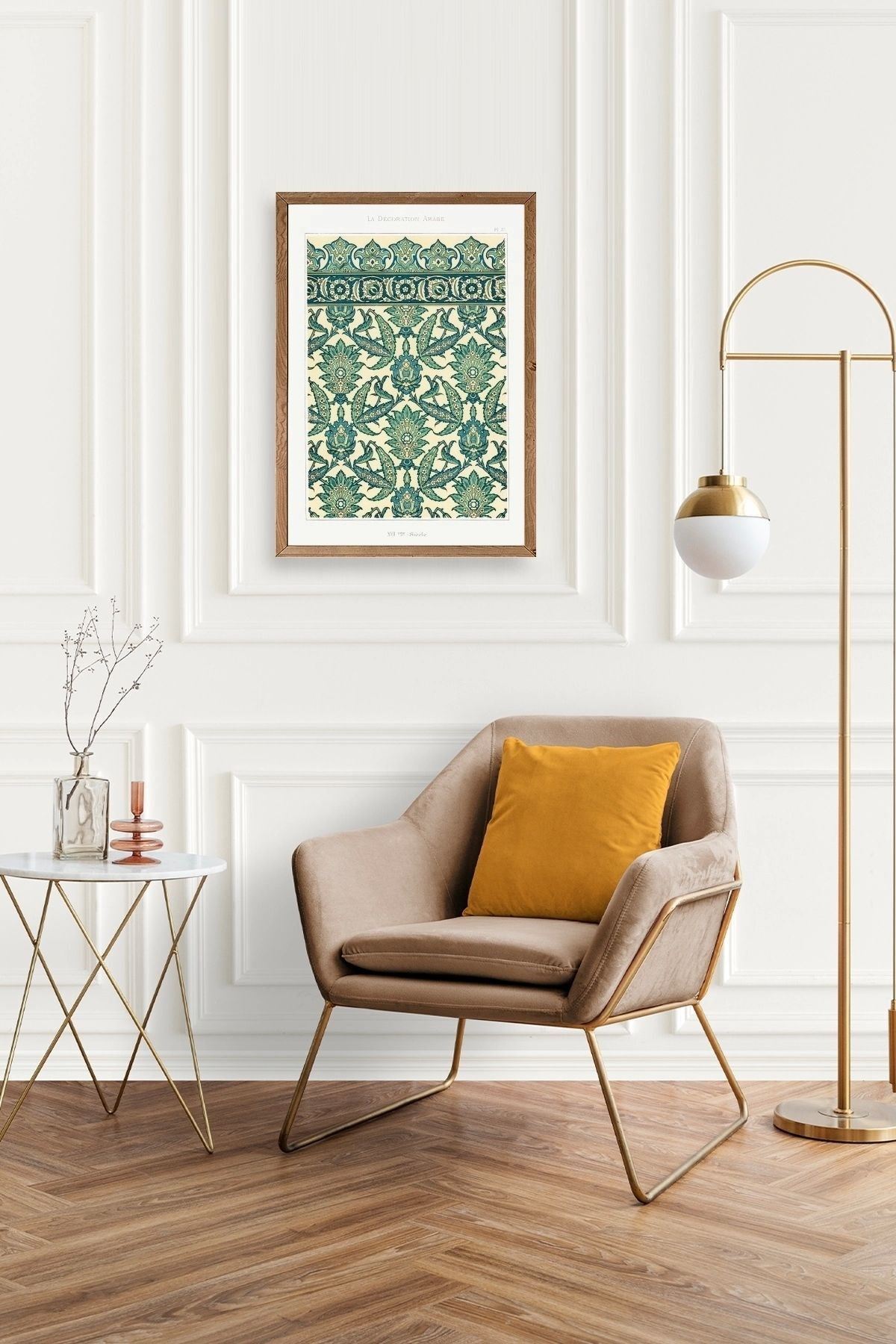 Sieele Ahşap Çerçeveli Tablo 23 x 30