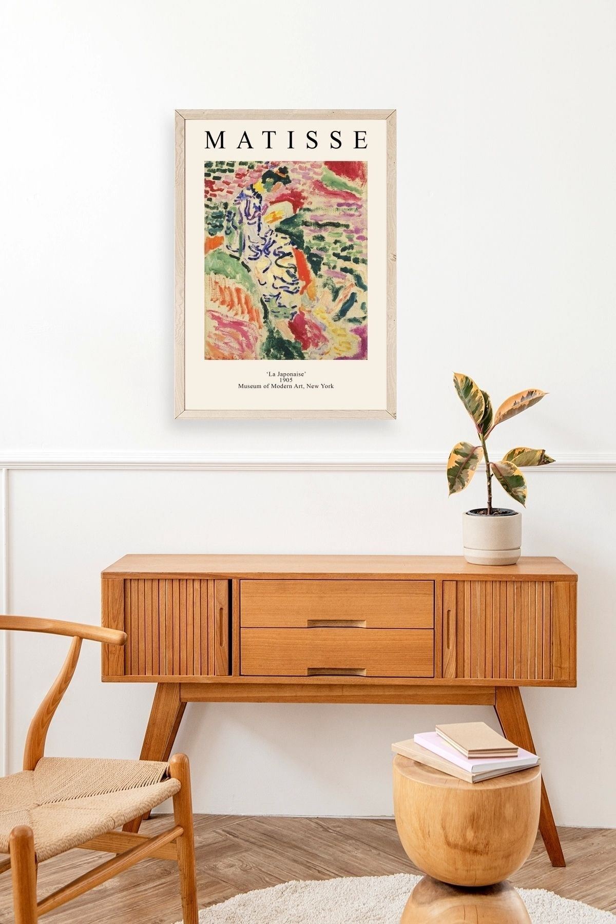 Matisse Ahşap Çerçeveli Tablo 23 x 30