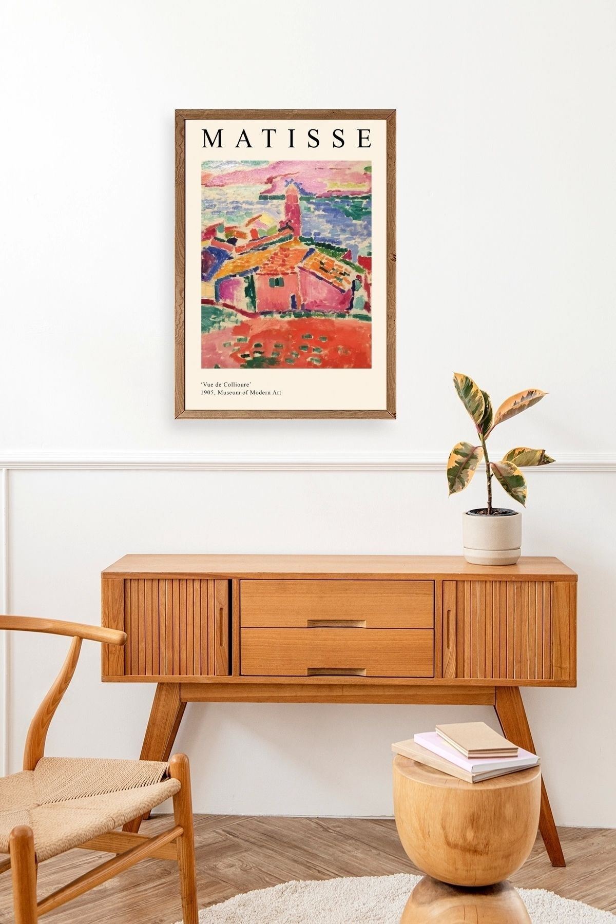 Matisse Ahşap Çerçeveli Tablo 30 x 42