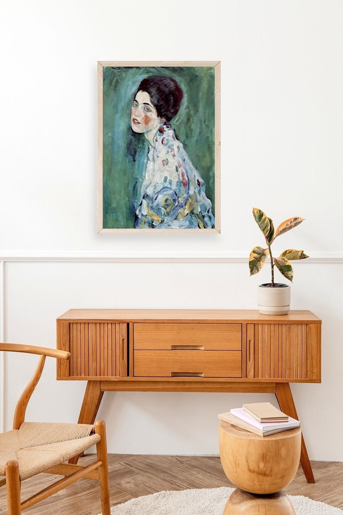 Gustav Klimt Ahşap Çerçeveli Tablo 50 x 70