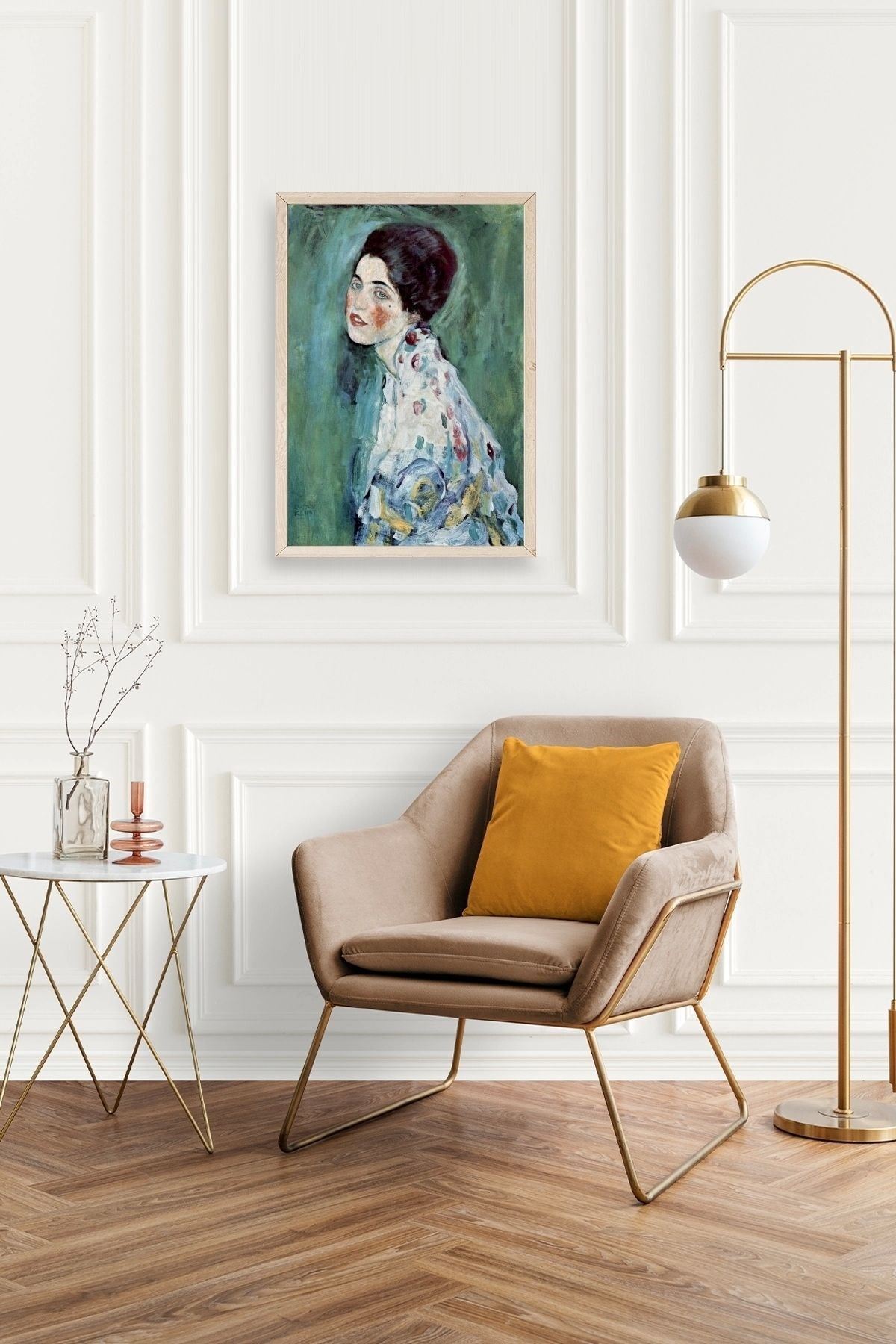 Gustav Klimt Ahşap Çerçeveli Tablo 50 x 70