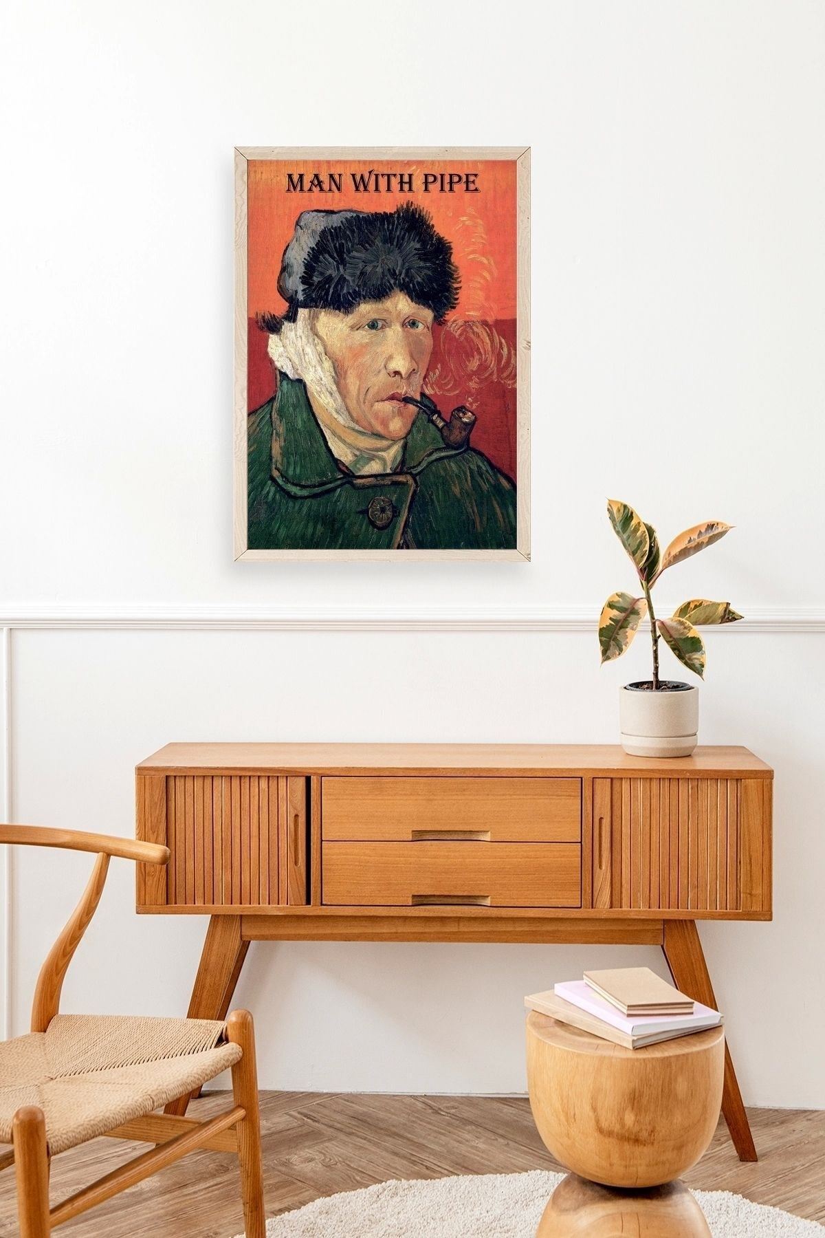 Van Gogh Ahşap Çerçeveli Tablo 50 x 70