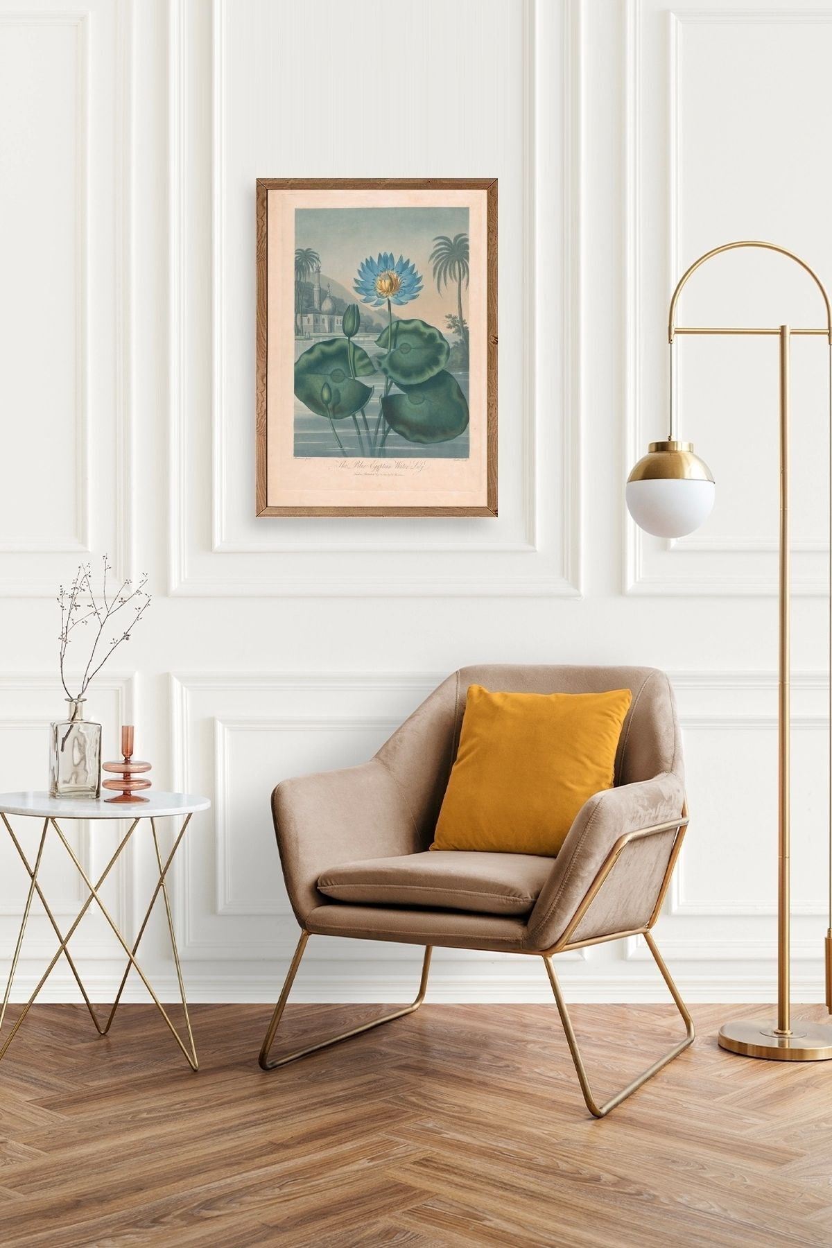 Joseph Constantine Ahşap Çerçeveli Tablo 30 x 42