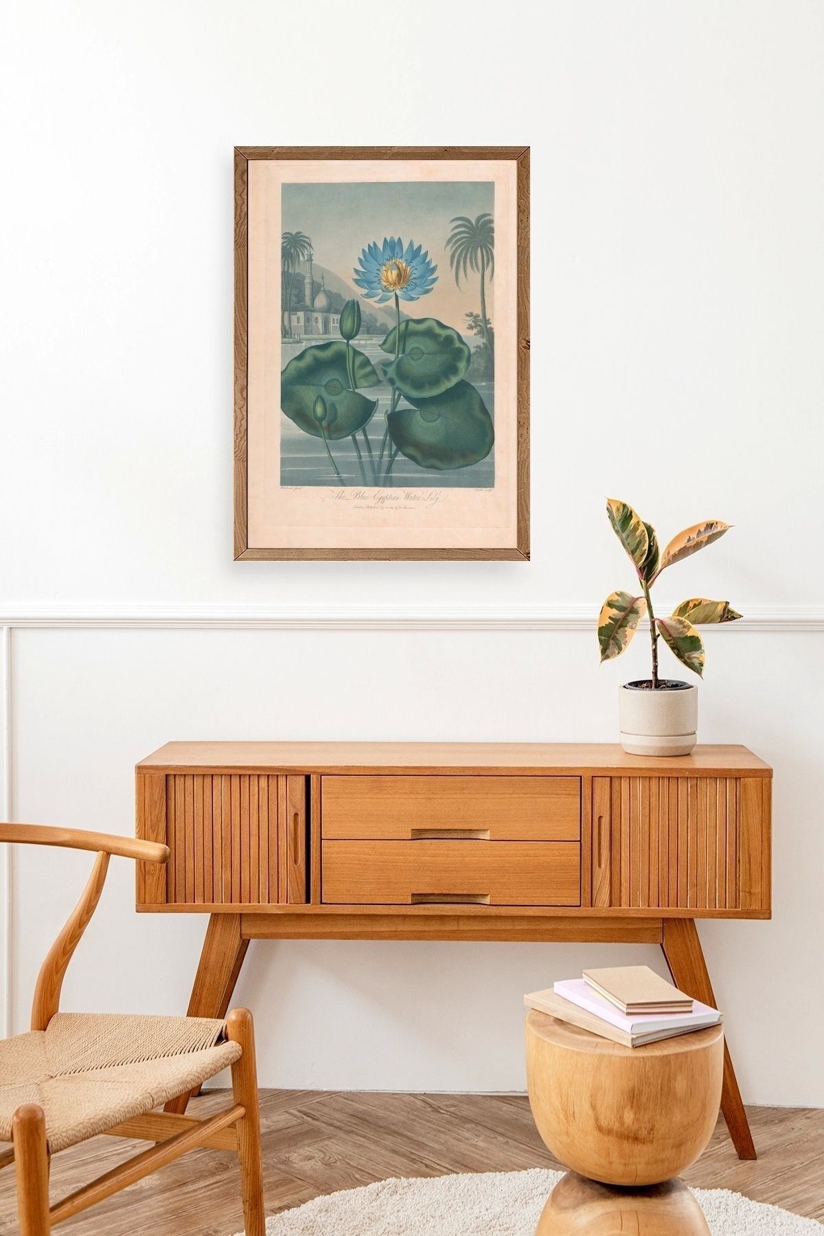 Joseph Constantine Ahşap Çerçeveli Tablo 30 x 42