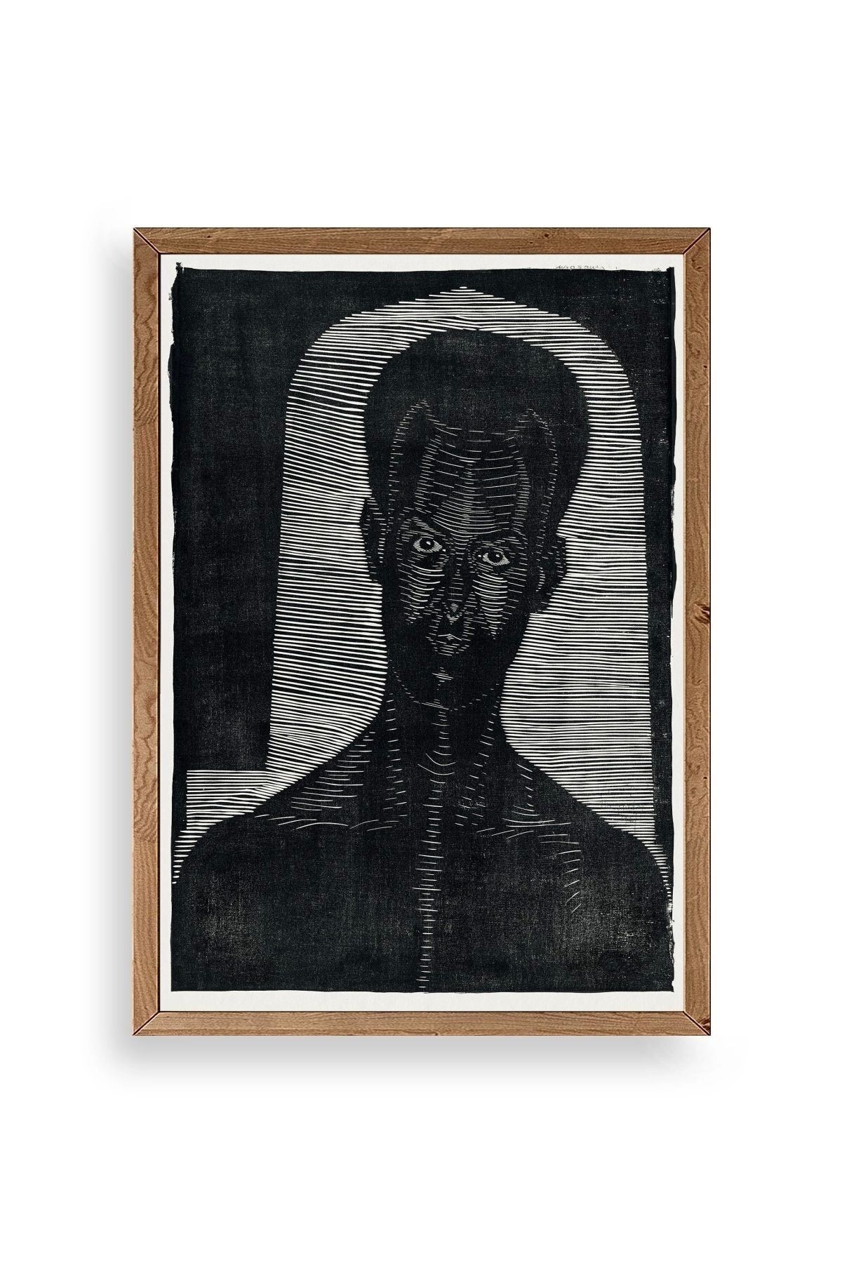 Samuel Jessurun Ahşap Çerçeveli Tablo 30 x 42